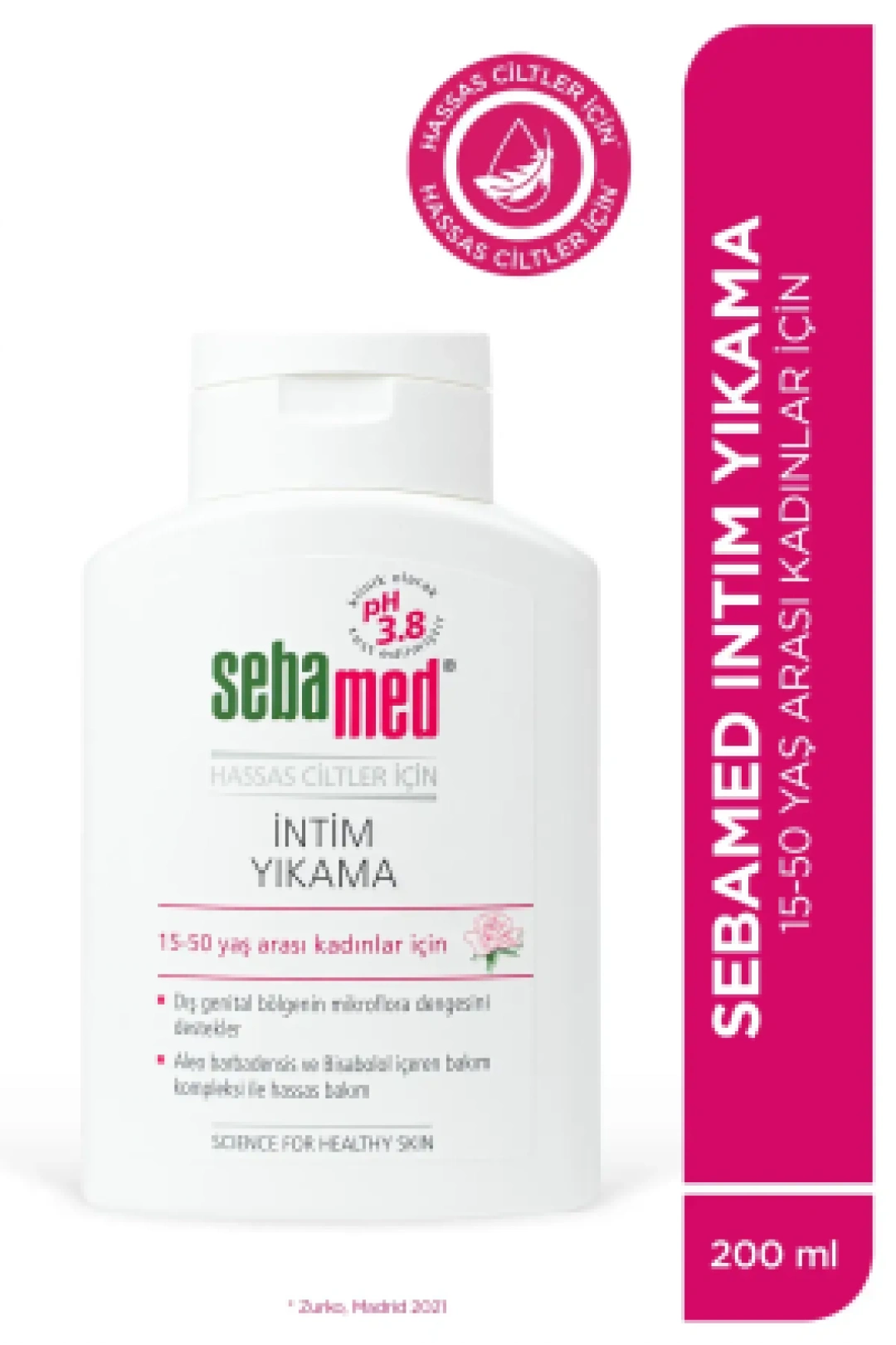 Sebamed İntim Likit Yıkama Jeli pH3.8 200 ml