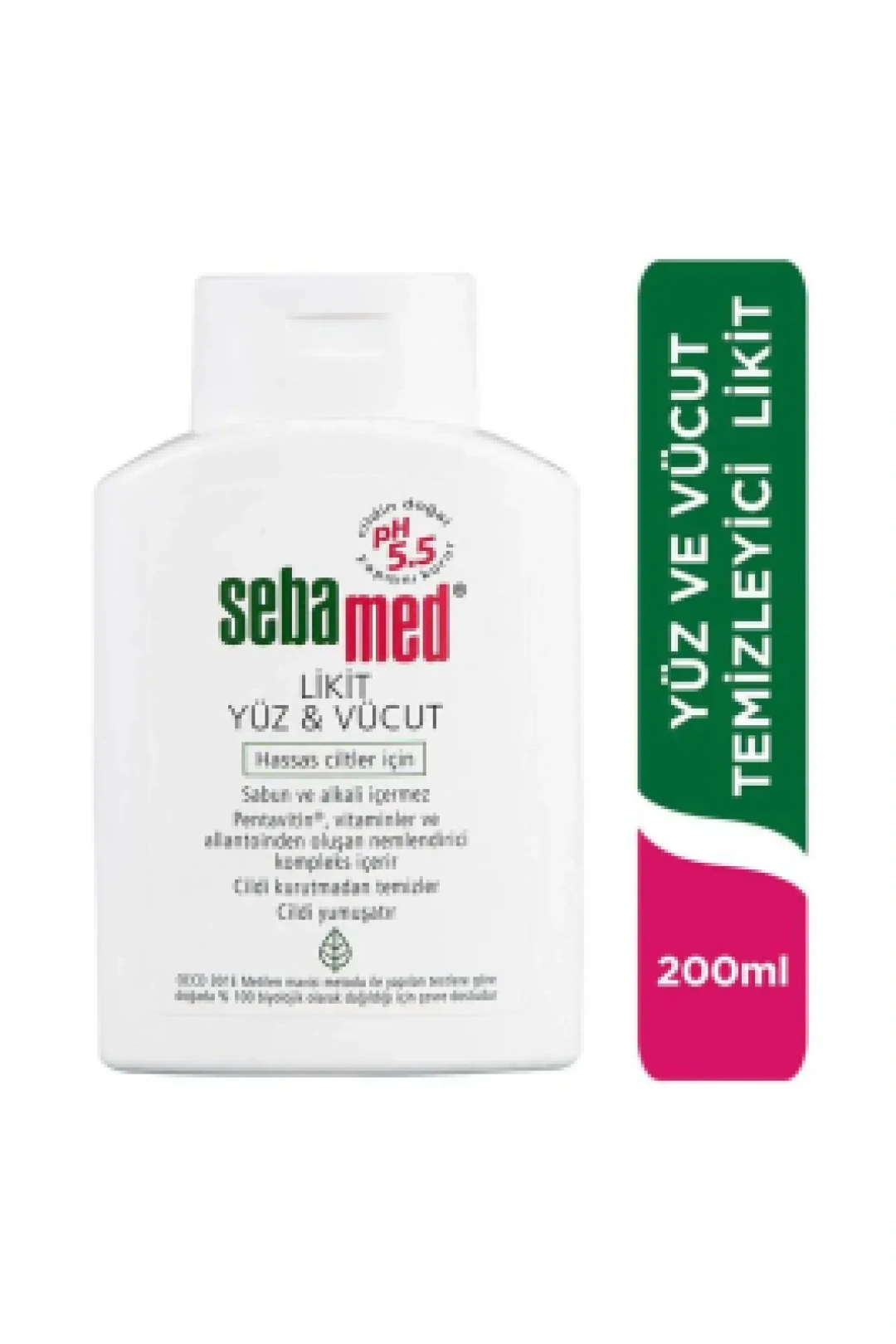 Sebamed Likit Yüz ve Cilt Temizleme Jeli 200ml