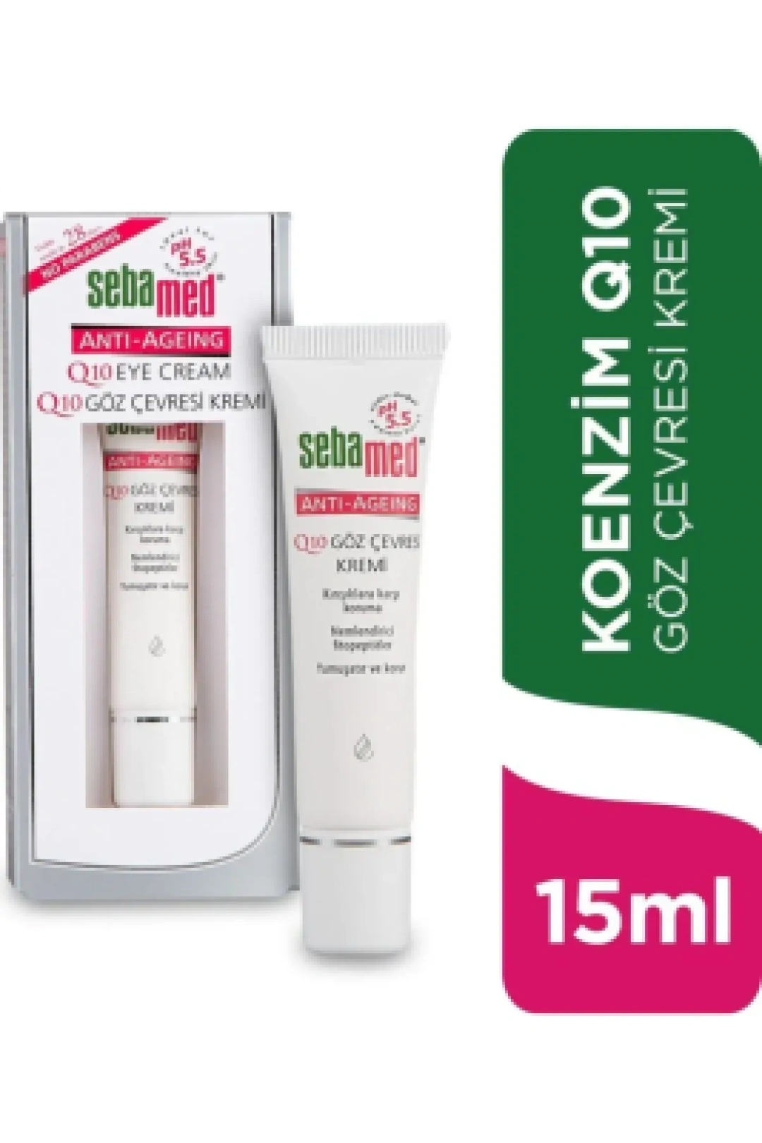 Sebamed Q10 Yaşlanma Karşıtı Göz Çevresi Kremi 15 ml