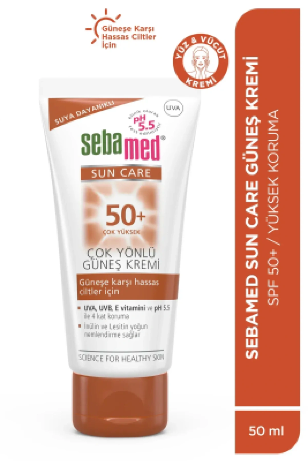 Sebamed Spf50+ Çok Yönlü Koruyucu Güneş Kremi 50 ml