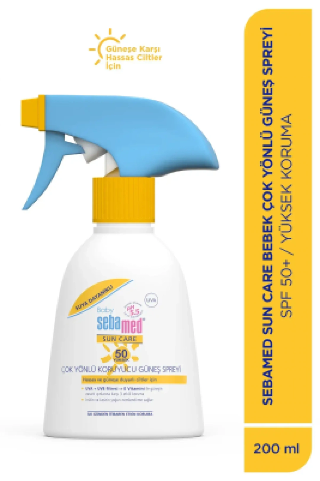 Sebamed Sun Baby SPF 50+ Güneş Spreyi 200 ml