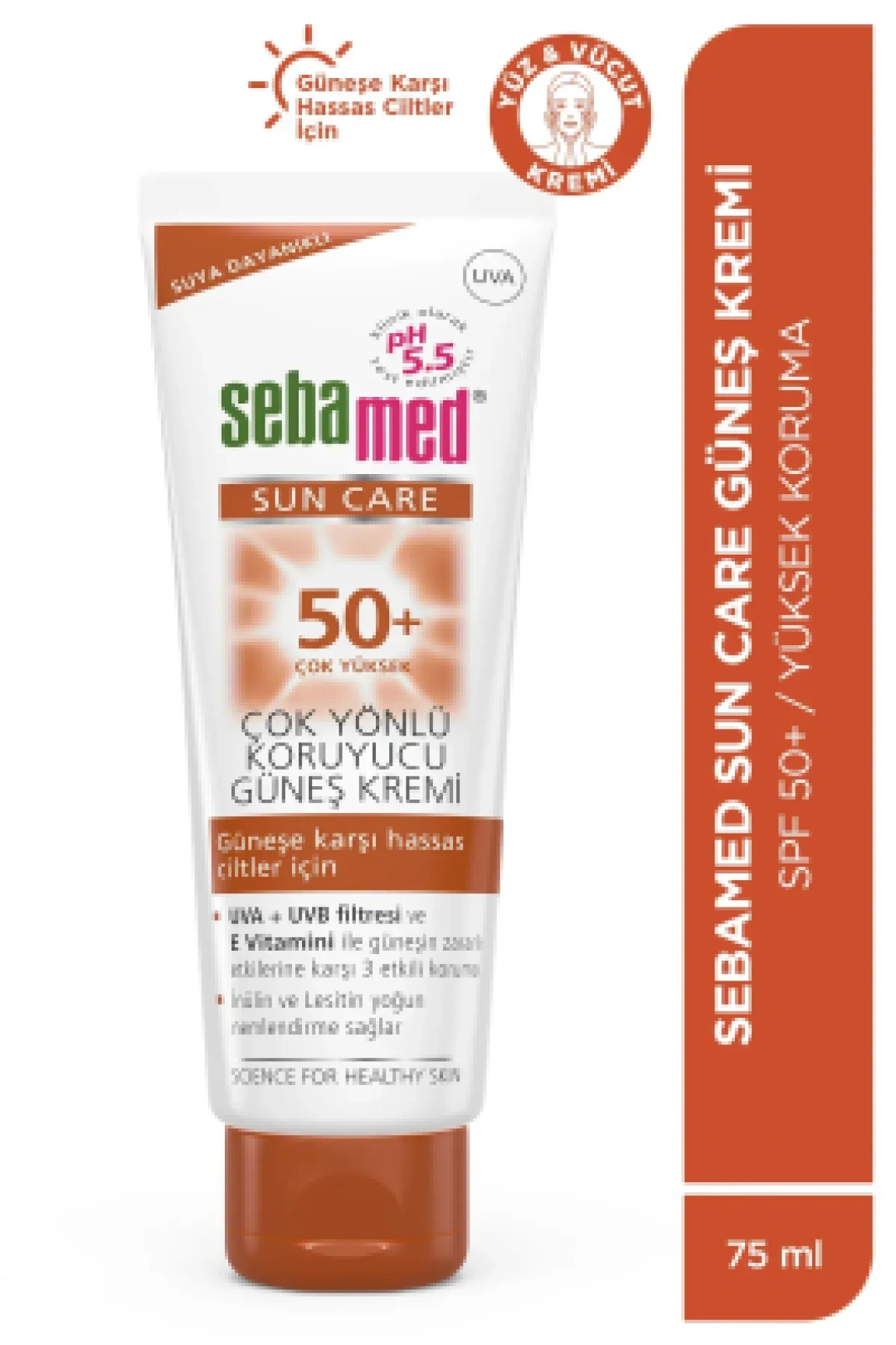 Sebamed Sun Spf 50 Çok Yönlü Koruyucu Güneş Kremi 75ml