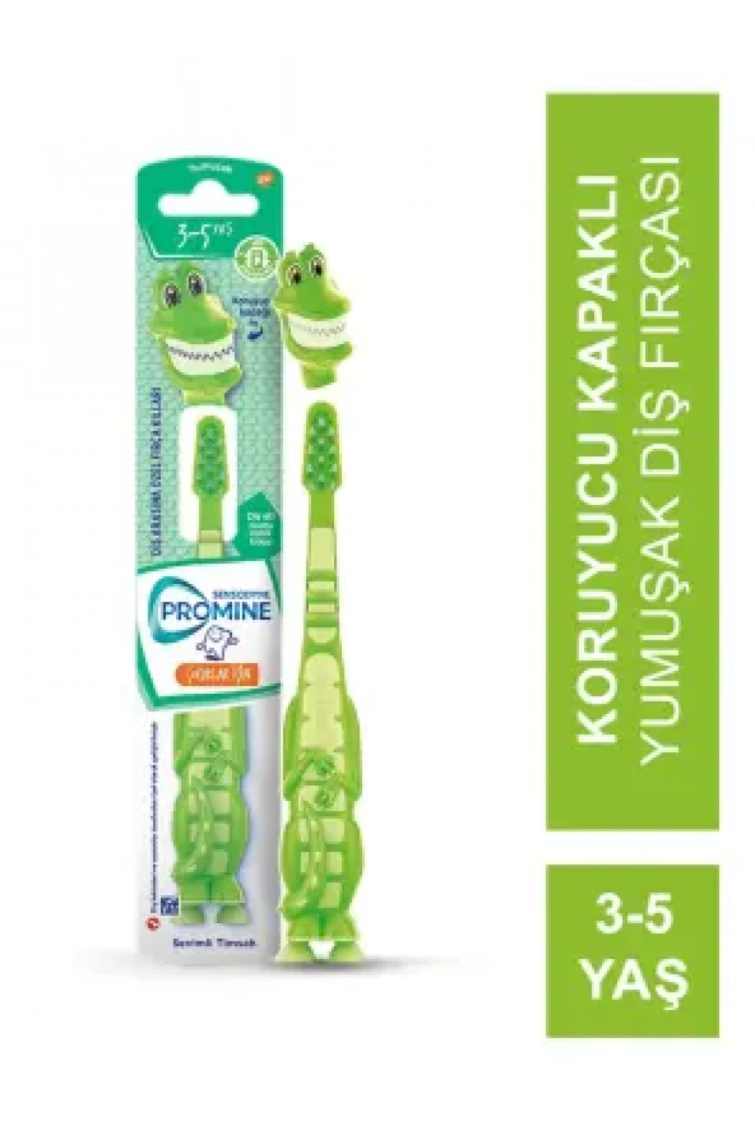 Sensodyne Promine Kids 3-5 Yaş Diş Fırçası - Yumuşak - Sevimli Timsah -