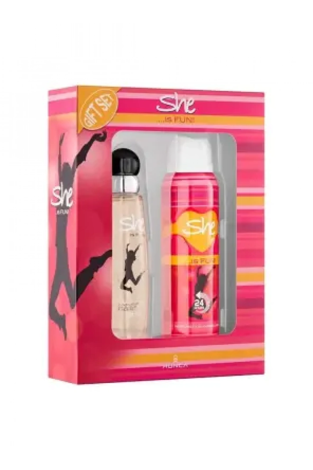 She is Fun Parfüm Seti 50 ml EDT + 150 ml Deodorant