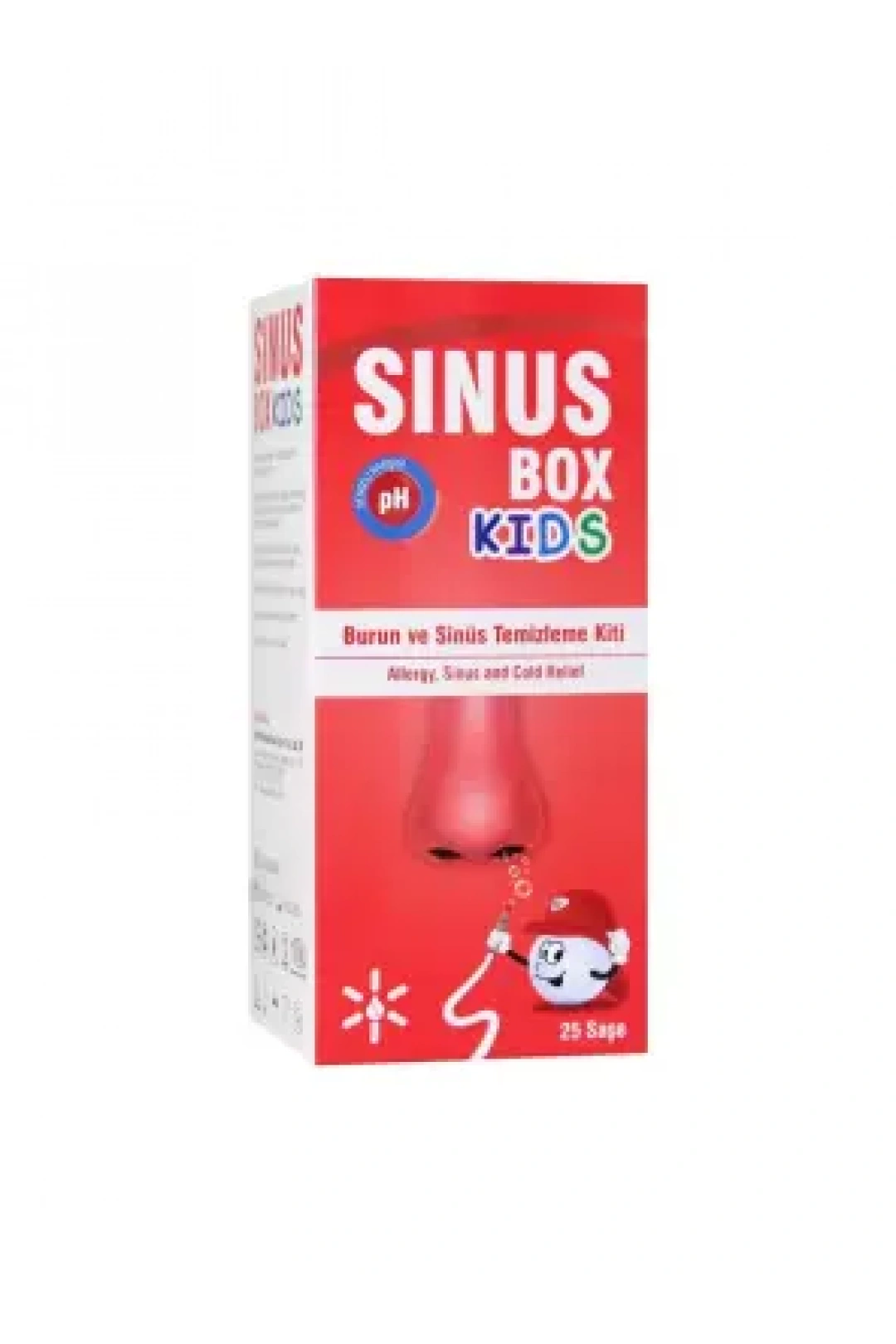 Sinus Box Kids Burun ve Sinüs Temizleme Kiti 25 Saşe