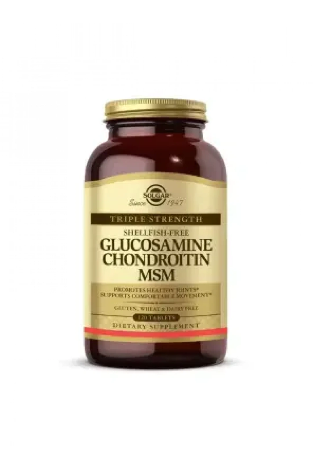 Solgar Glucosamine Chondroitin MSM 120 Tablet