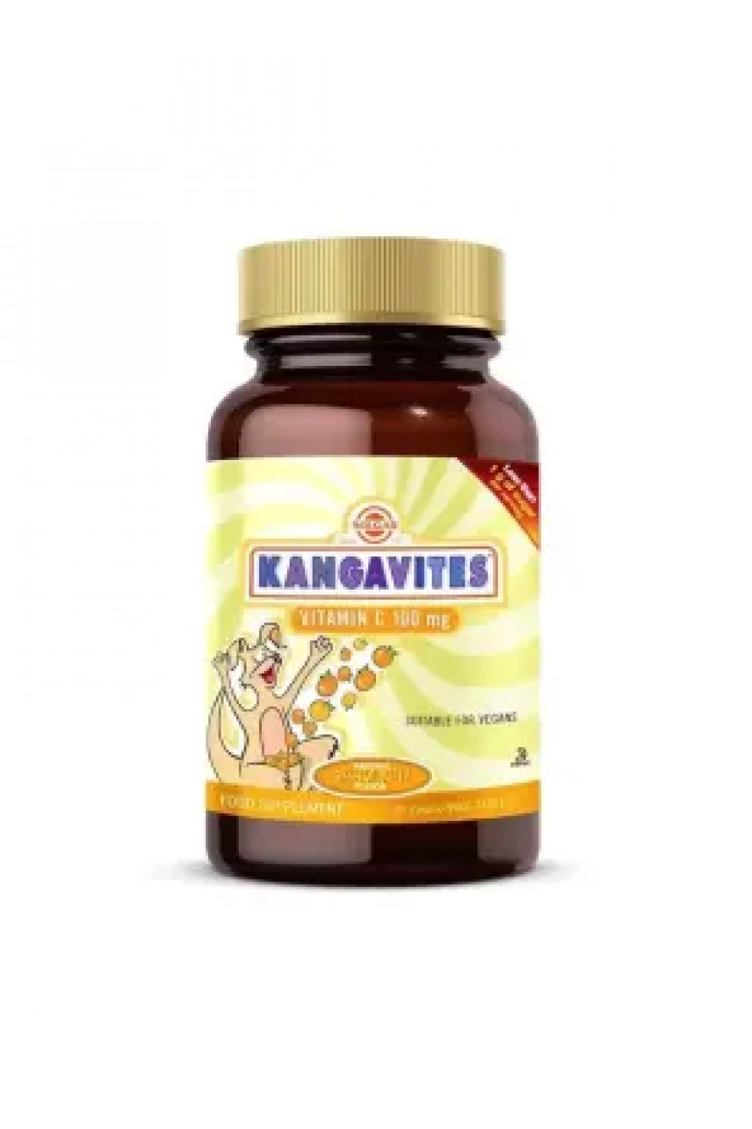 Solgar Kangavites Vitamin C 100 mg 90 Tablet