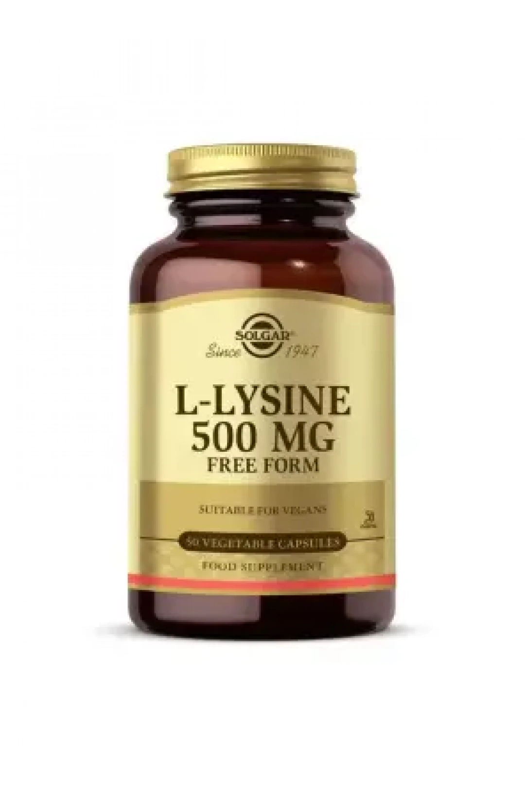 Solgar L-Lysine 500 Mg 50 Kapsül