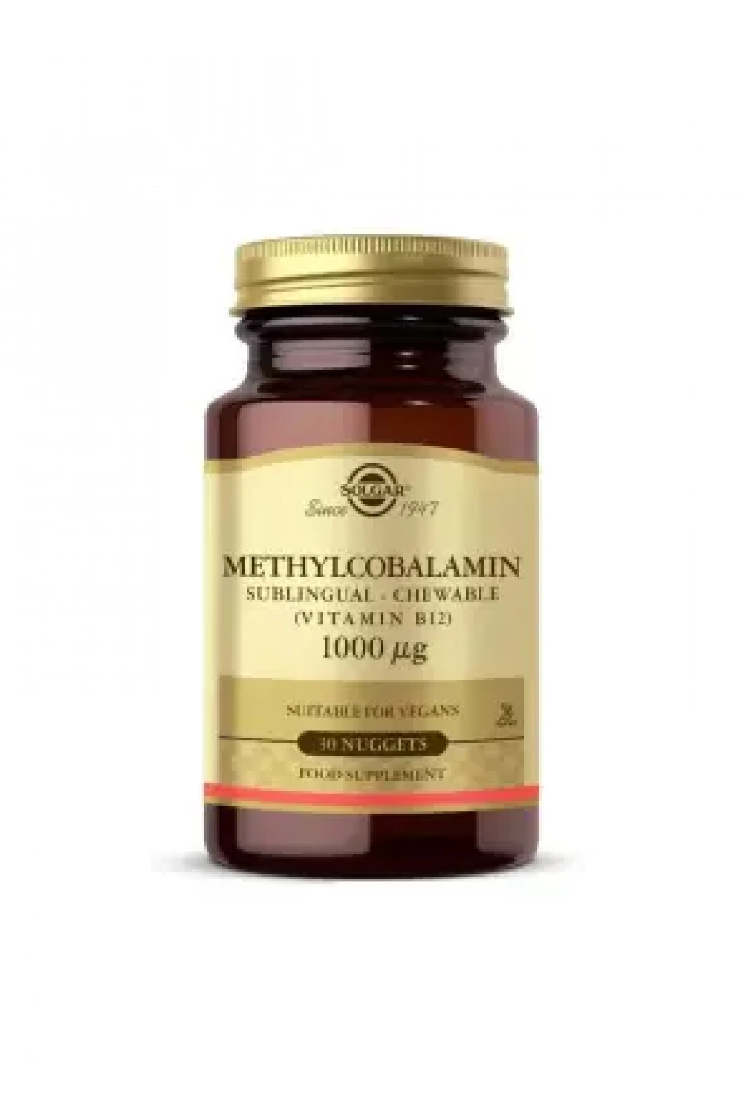 Solgar Methylcobalamin (B12) 1000 mcg 30 Dilaltı Tablet