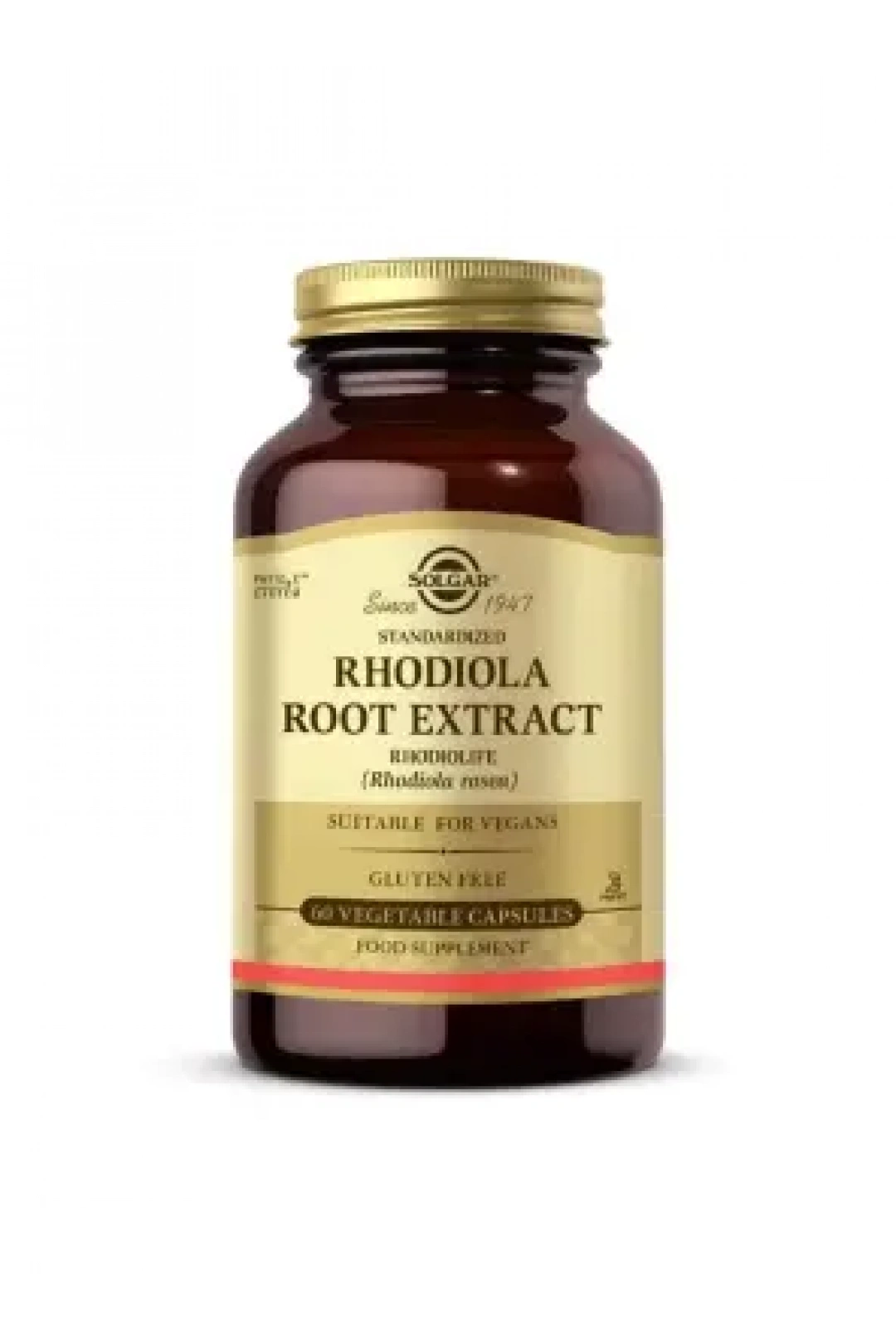 Solgar Rhodiola Root Extract 60 Bitkisel Kapsül