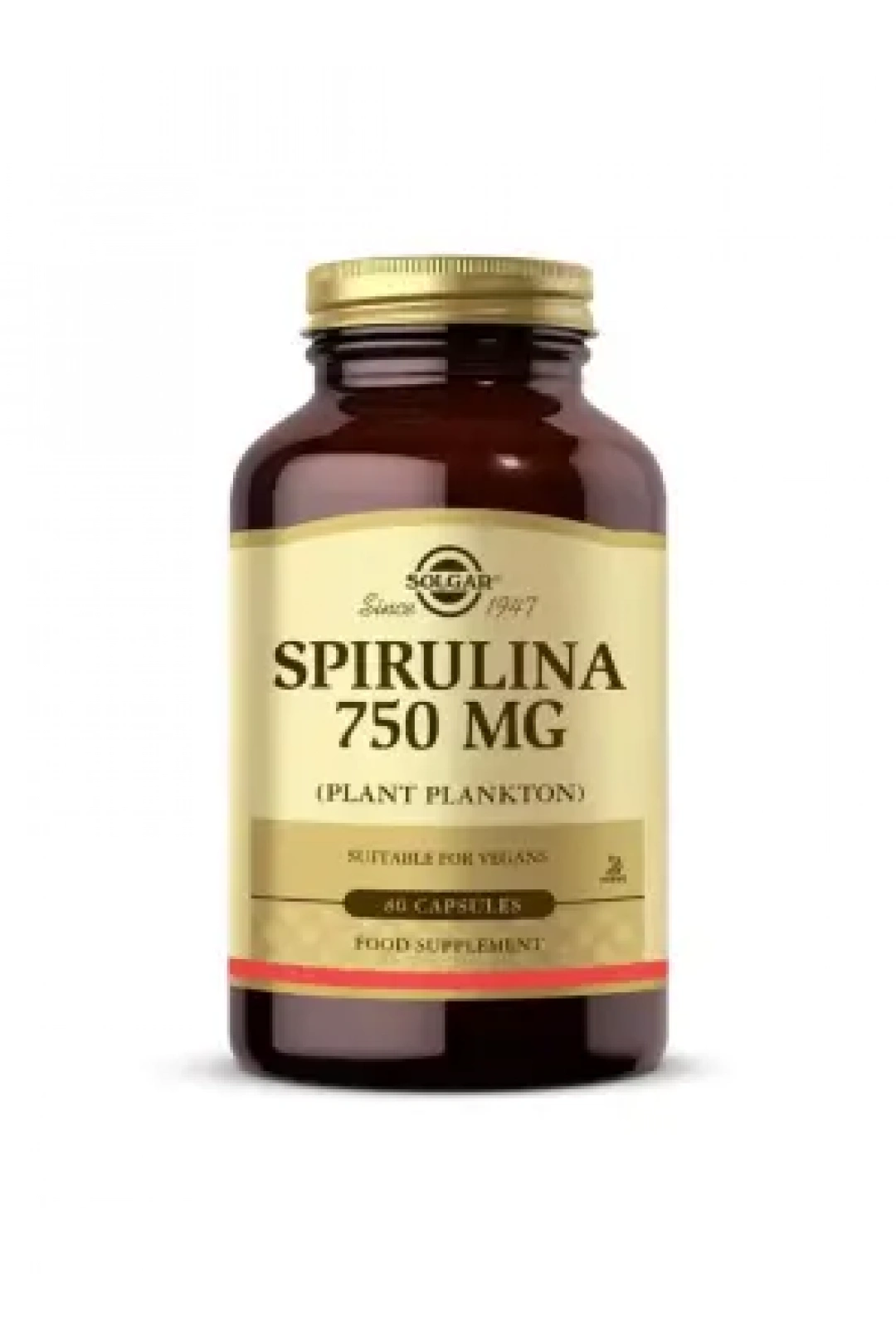 Solgar Spirulina 750 Mg 80 Kapsül