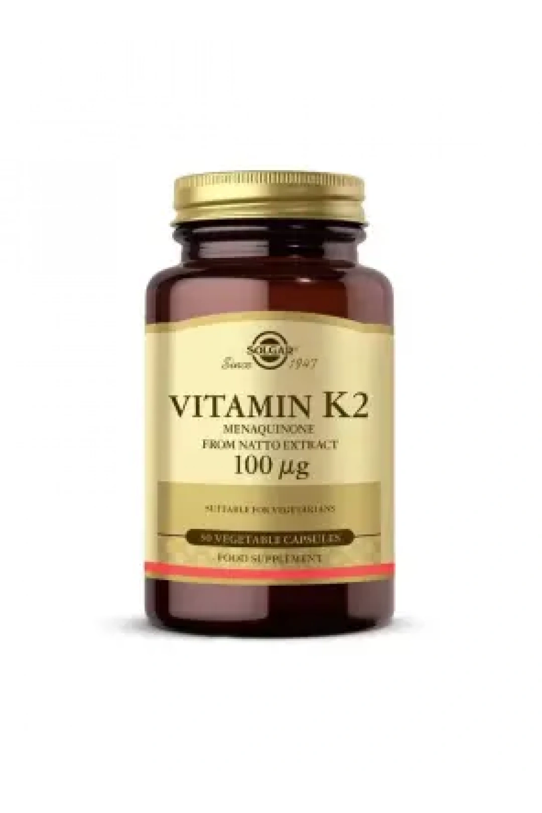 Solgar Vitamin K2 100 mcg 50 Kapsül