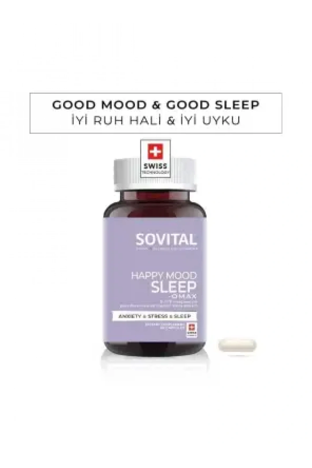 Sovital Happy Mood Sleep Omax 60 Kapsül