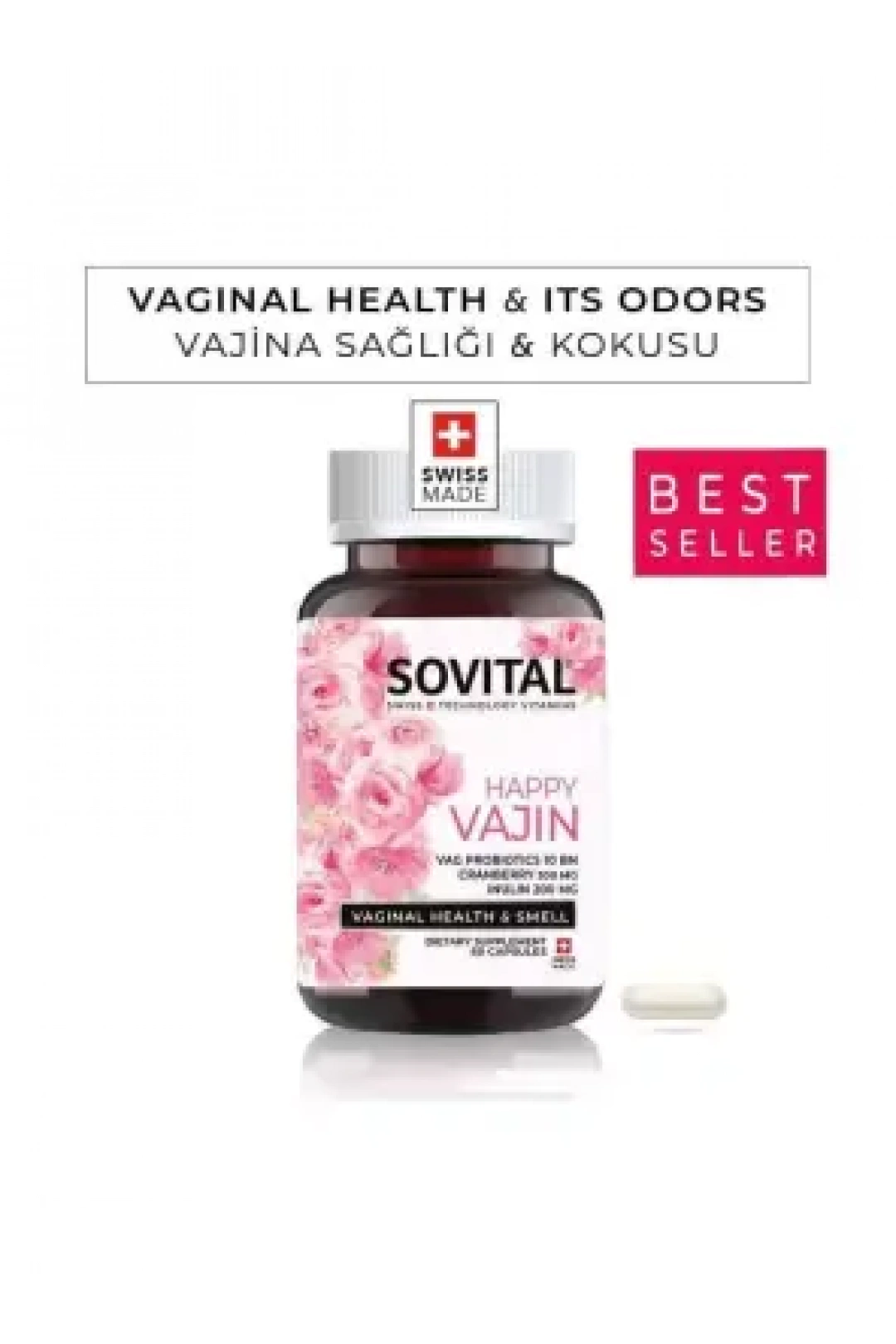 Sovital Happy Vajin 40 Kapsül