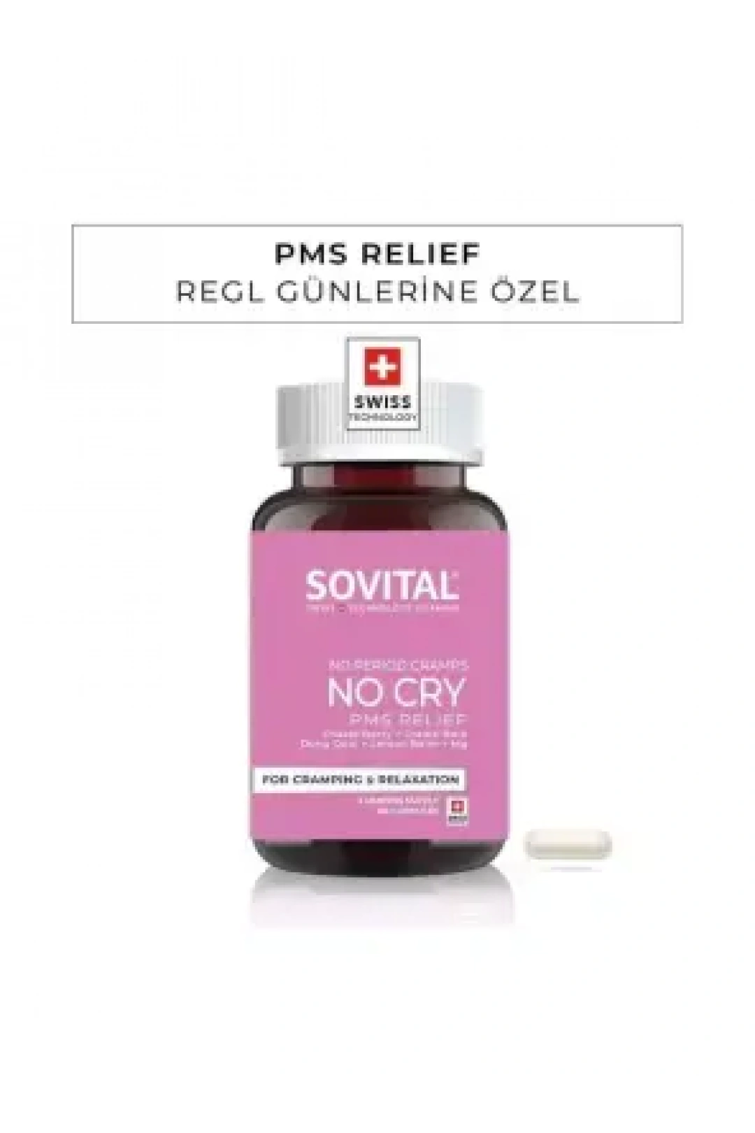 Sovital No Cry Takviye Edici Gıda 48 Kapsül