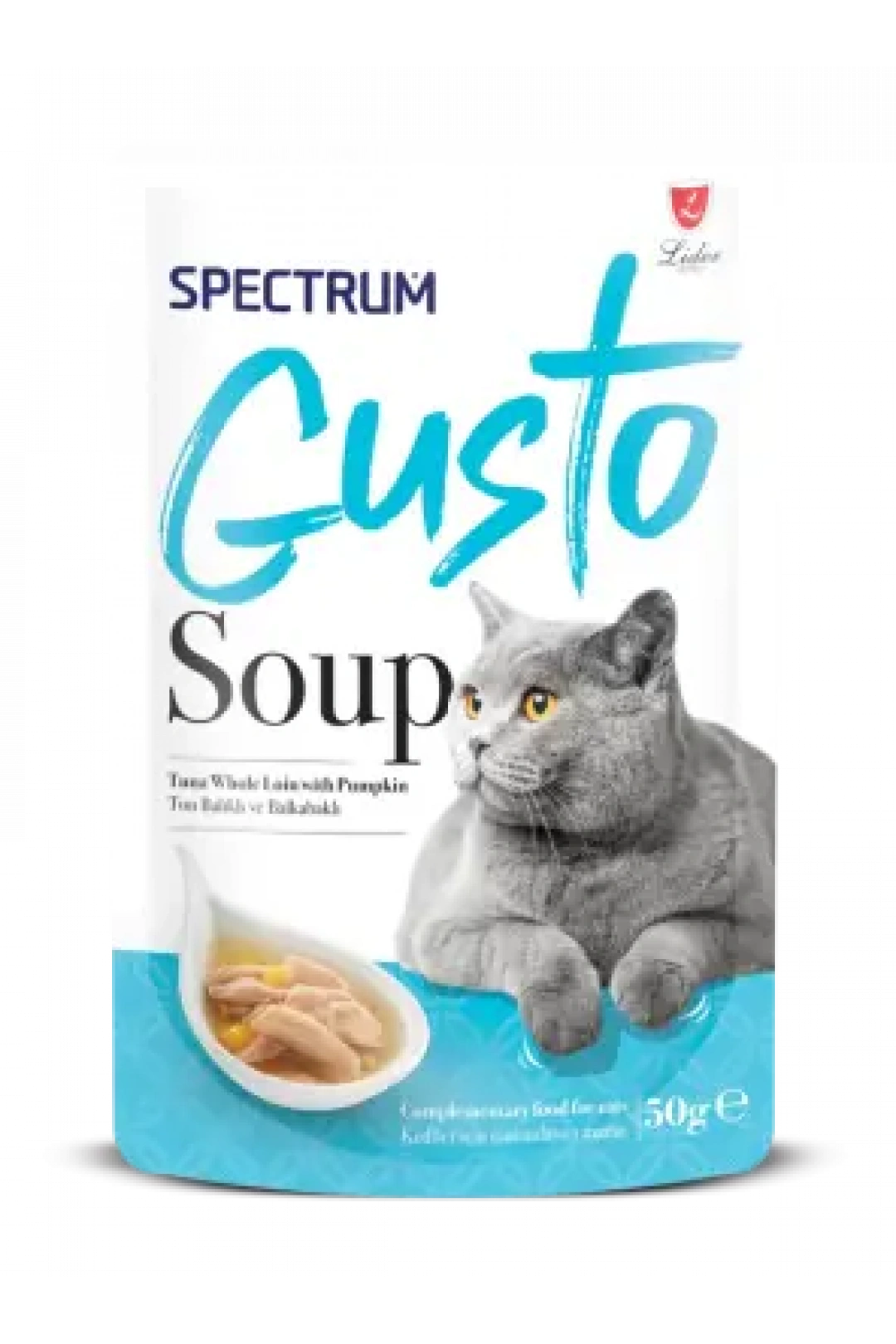 Spectrum Gusto Ton Balıklı ve Balkabaklı Kedi Çorba 50gr