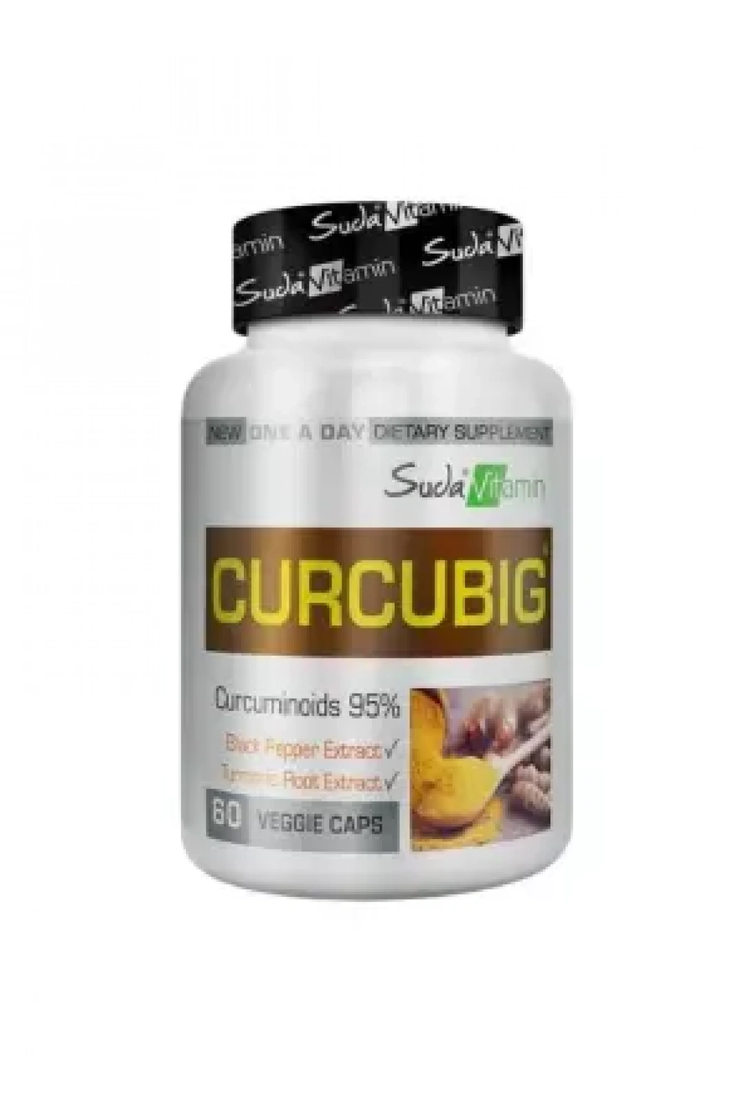 Suda Vitamin Curcubig 60 Bitkisel Kapsül