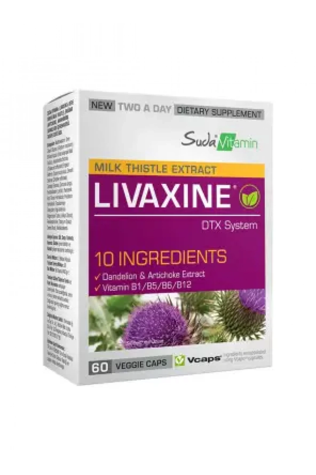 Suda Vitamin Livaxine 60 Kapsül