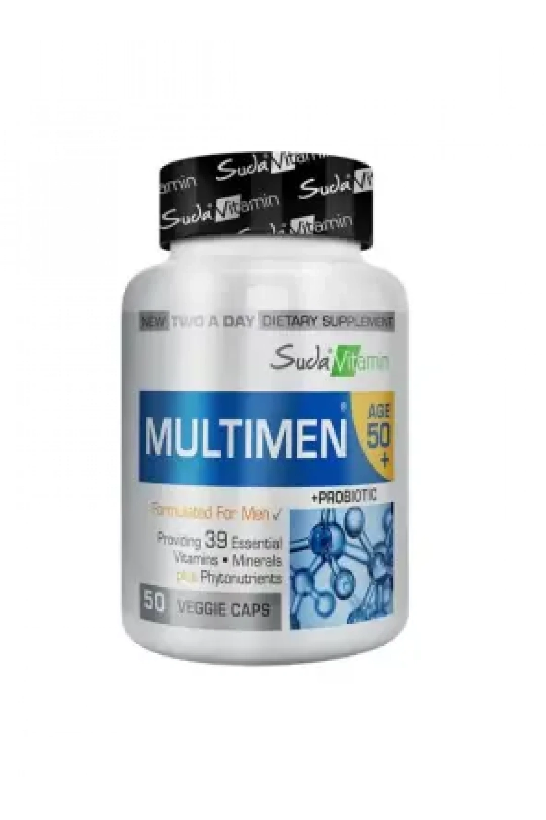 Suda Vitamin Multimen 50+ 50 Kapsül