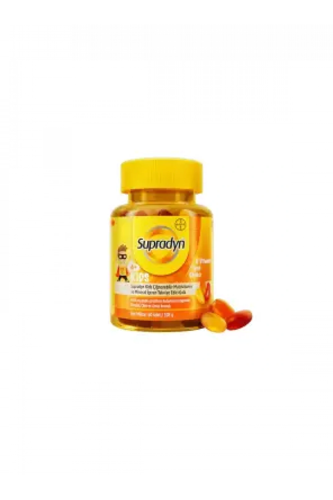Supradyn Kids Multivitamin ve Mineral 60 Çiğnenebilir Tablet