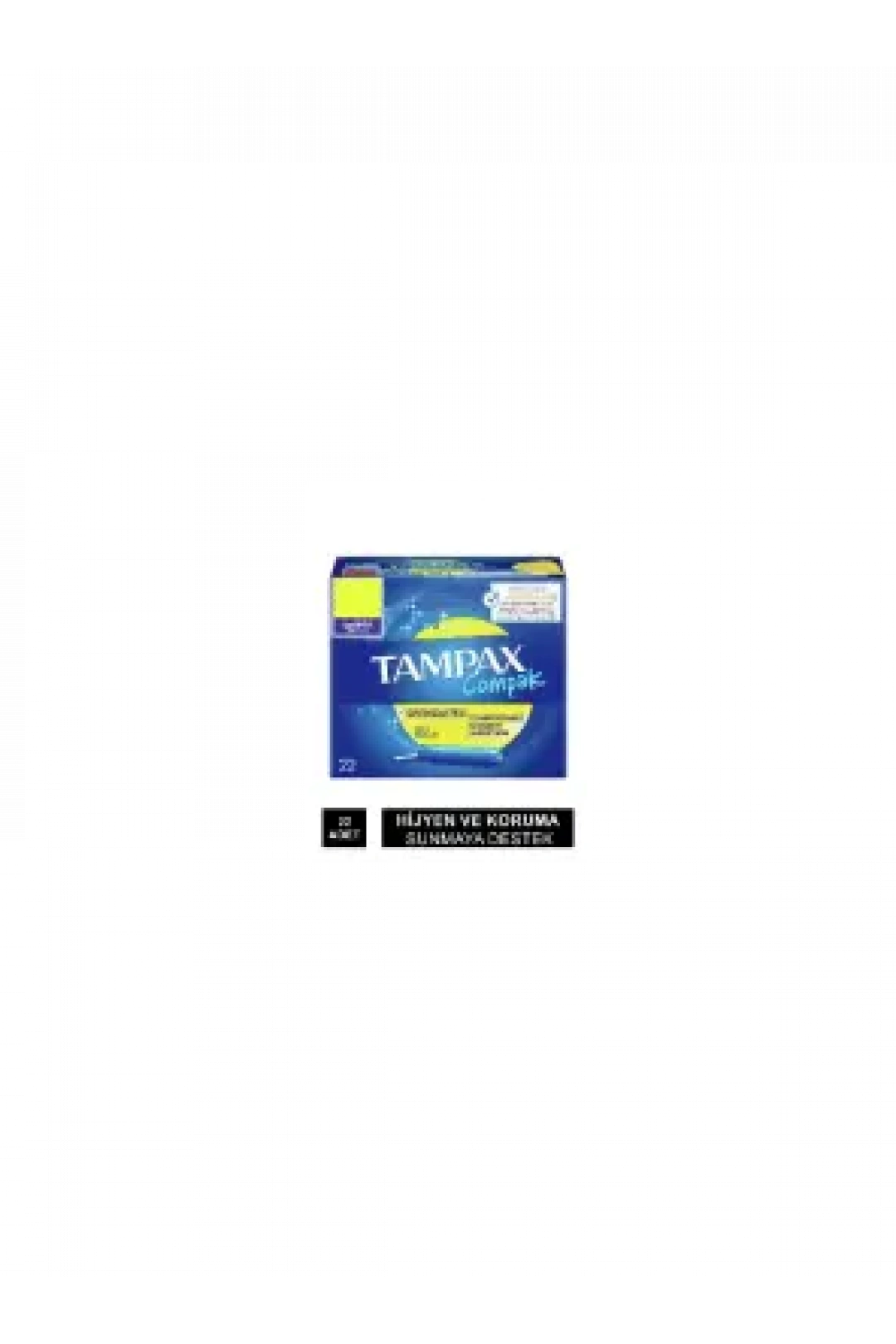 Tampax Compak Normal Tampon 22 Adet