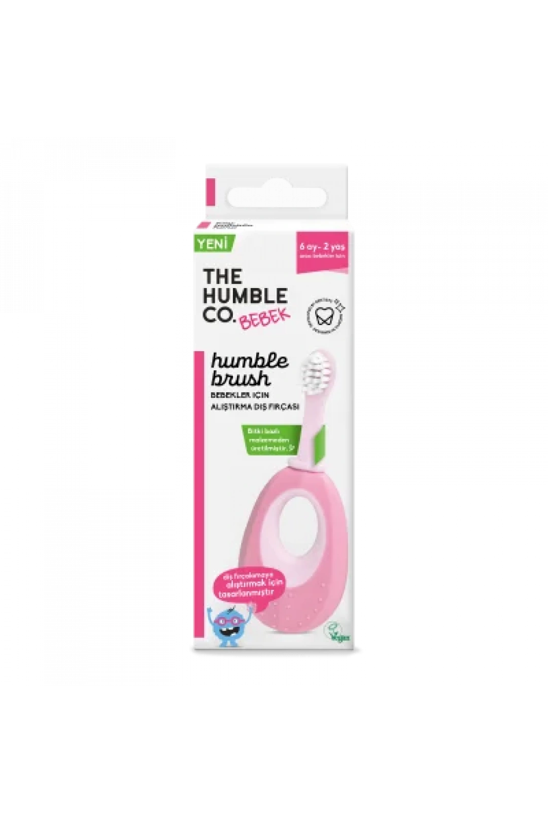 The Humble Co Humble Brush Plant Based Alıştıma Fırçası - Lila