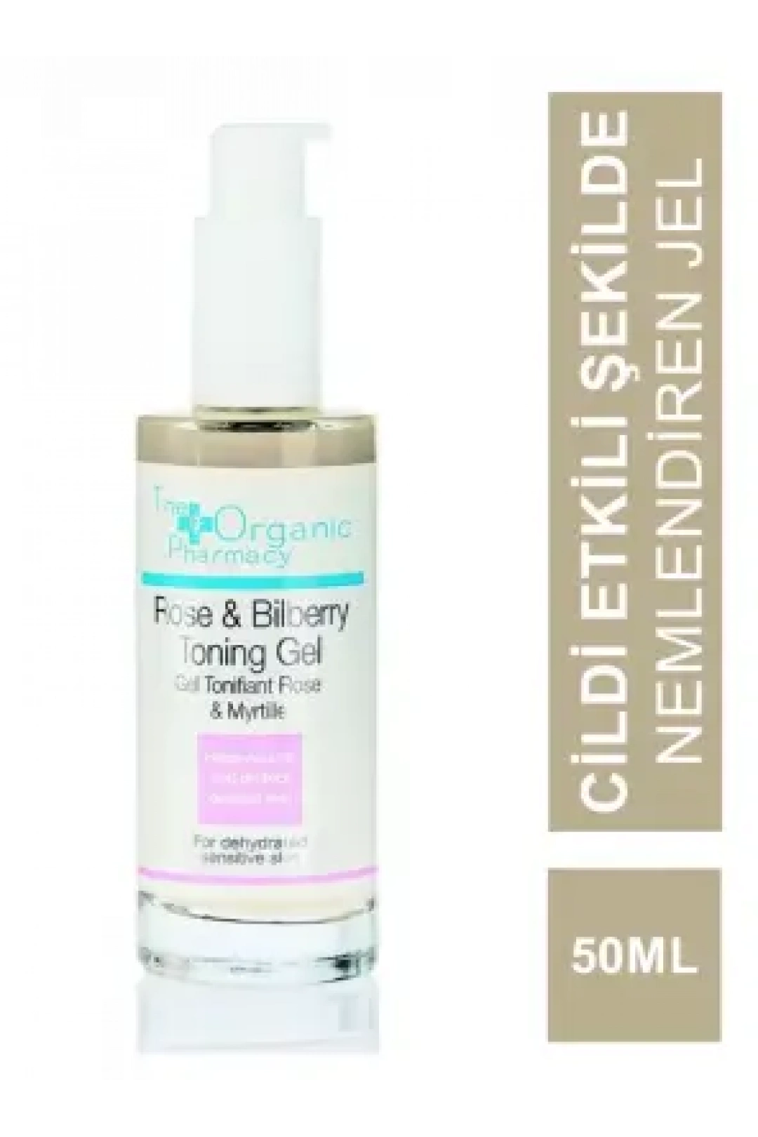 The Organic Pharmacy Rose & Bilberry Toning Gel 50ml