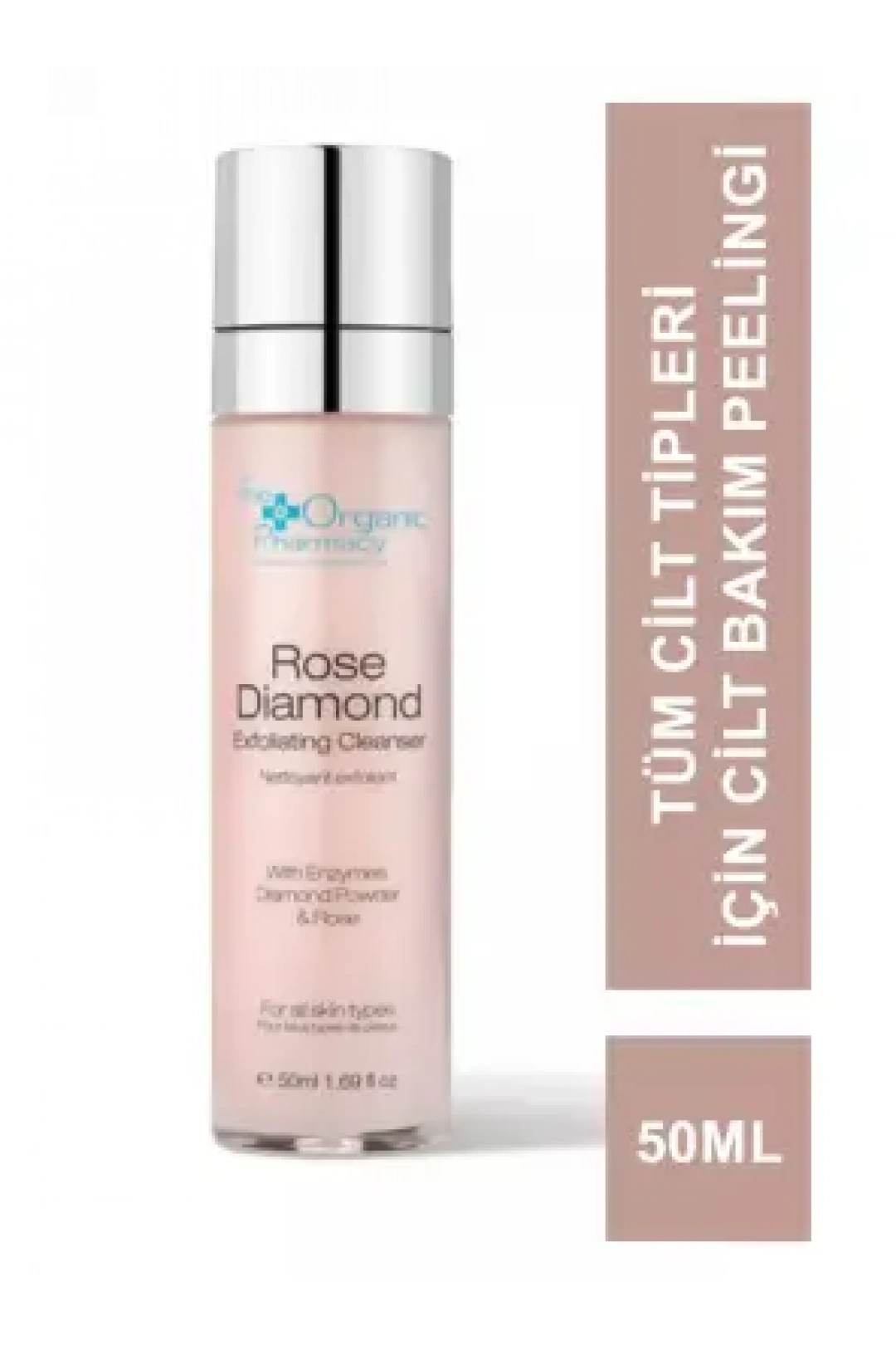 The Organic Pharmacy Rose Diamond Exfoliating Cleanser 50 ml