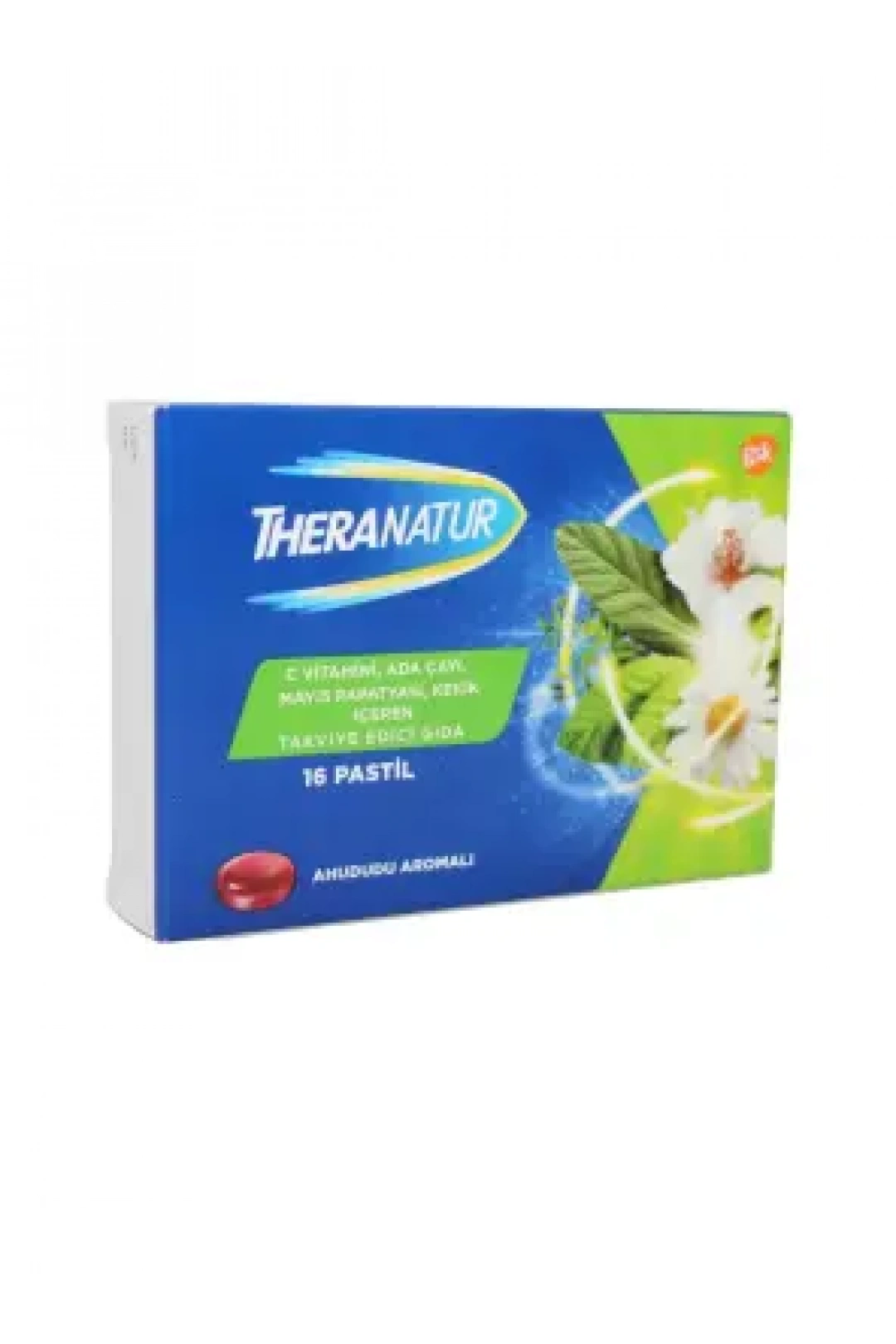 Theranatur Ahududu Aromalı Pastil 16 Adet