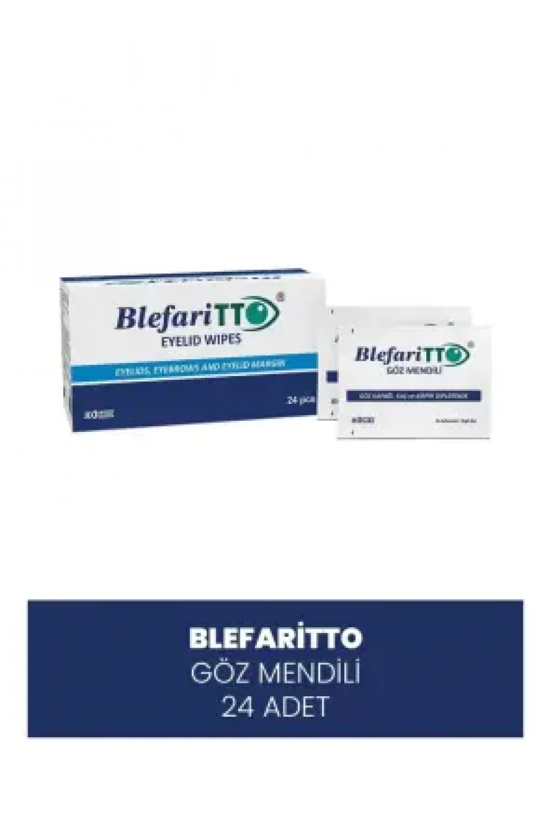 TTO Blefaritto Göz Çevresi Mendili 24 Adet