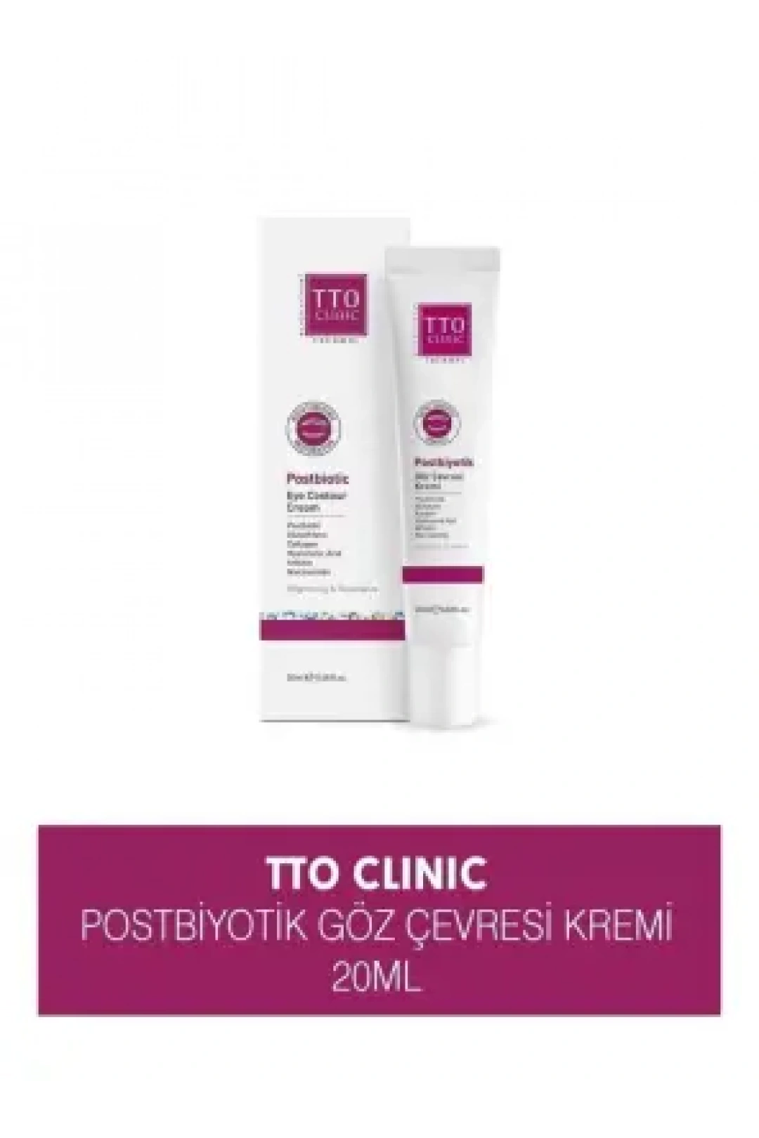 TTO Postbiyotik Göz Çevresi Kremi 20 ml