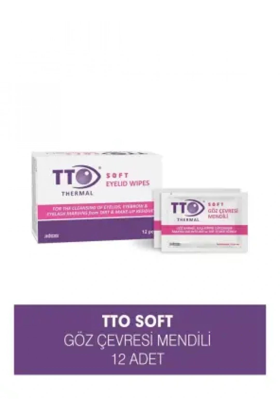 TTO Soft Göz Çevresi Mendili 12 Adet