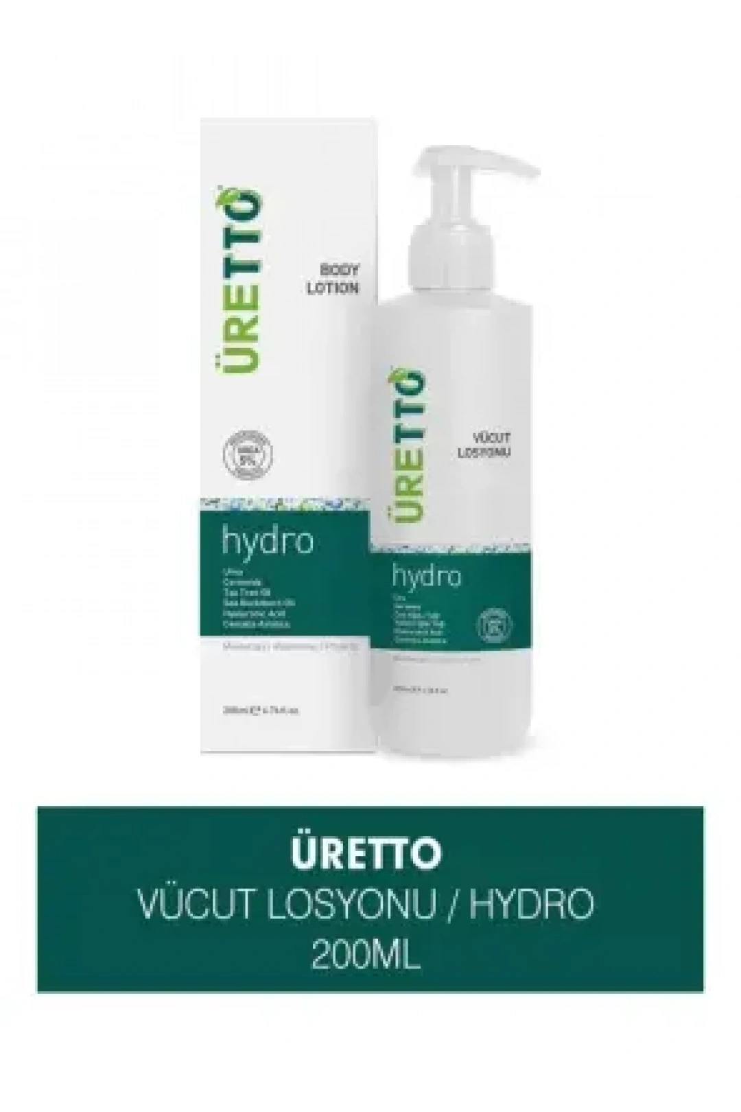 TTO Üretto Hydro Vücut Losyonu 200ml