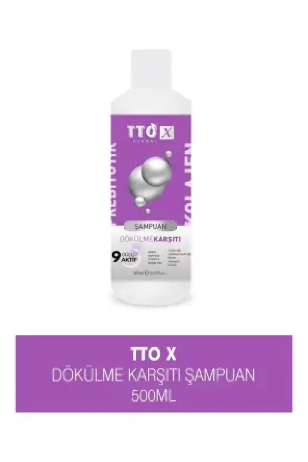 TTO X Kolajen ve Prebiyotik Dökülme Karşıtı Şampuan 500ml