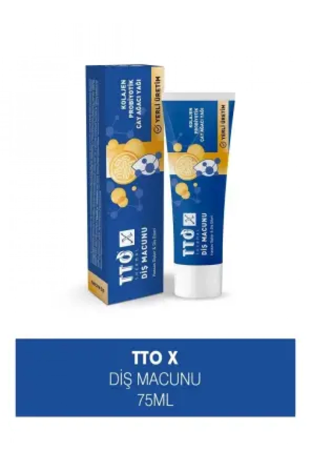 TTO X Probiyotik Diş Macunu 75ml