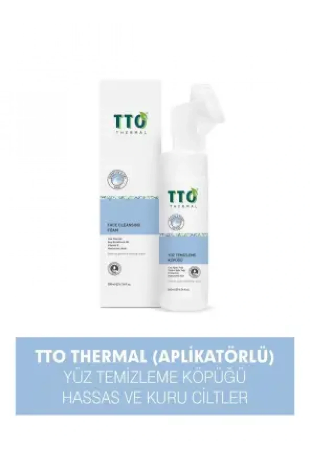 TTO Yüz Temizleme Köpüğü ( Hassas & Kuru Ciltler ) 200 ml