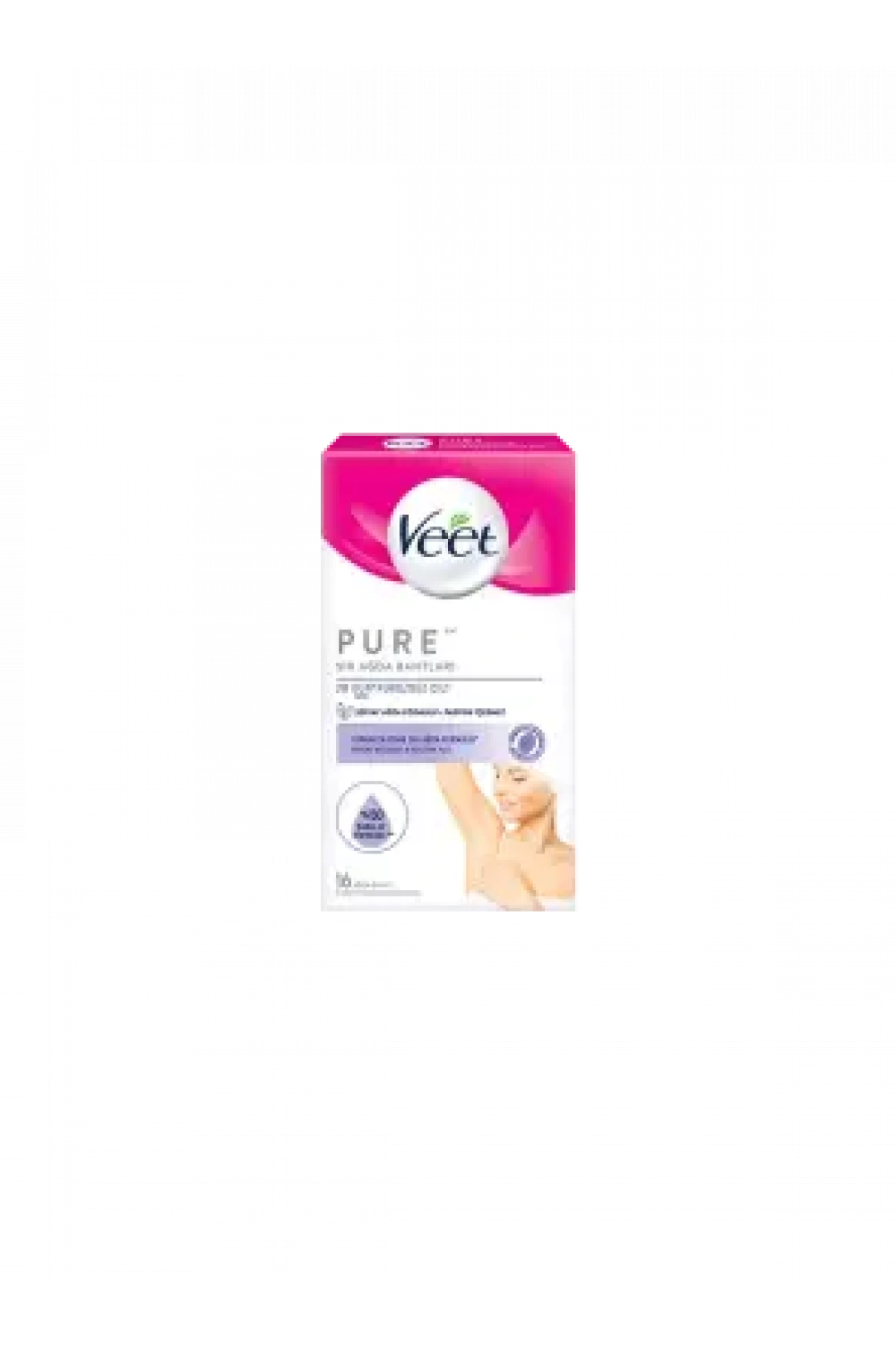 Veet Pure Hipoalerjenik Bikini & Koltuk Altı Sir Ağda Bantları 16 Adet