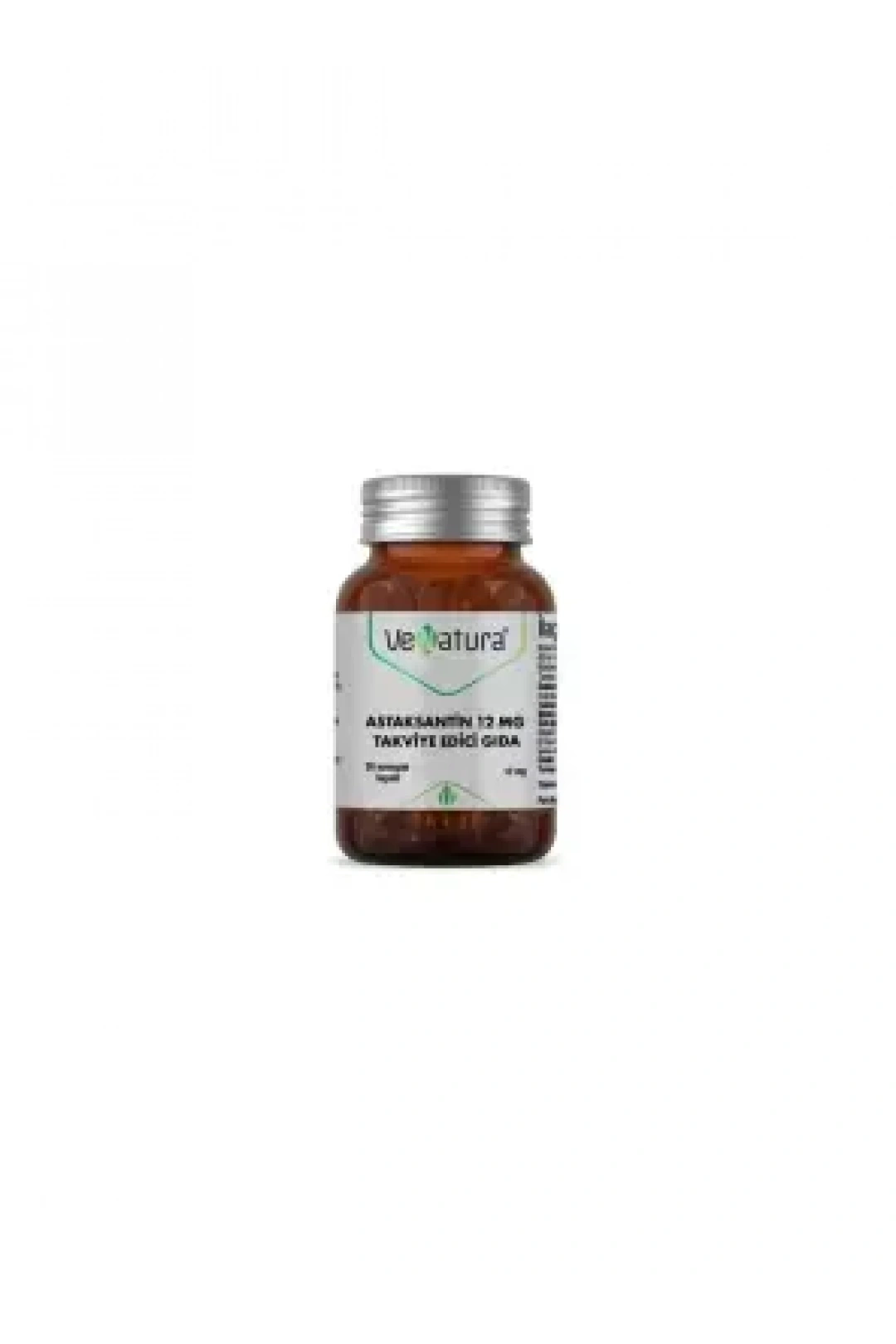 VeNatura Astaksantin Takviye Edici Gıda 12 mg 30 Yumuşak Kapsül