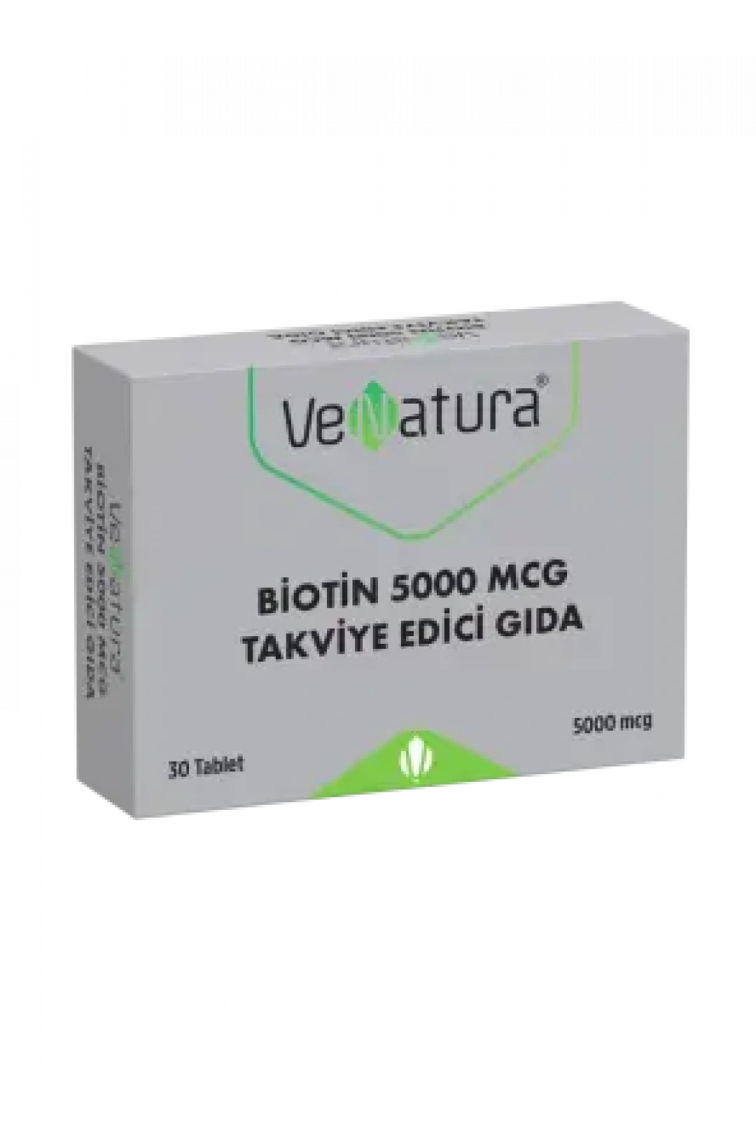 VeNatura Biotin 5000 mcg Takviye Edici Gıda 30 Tablet