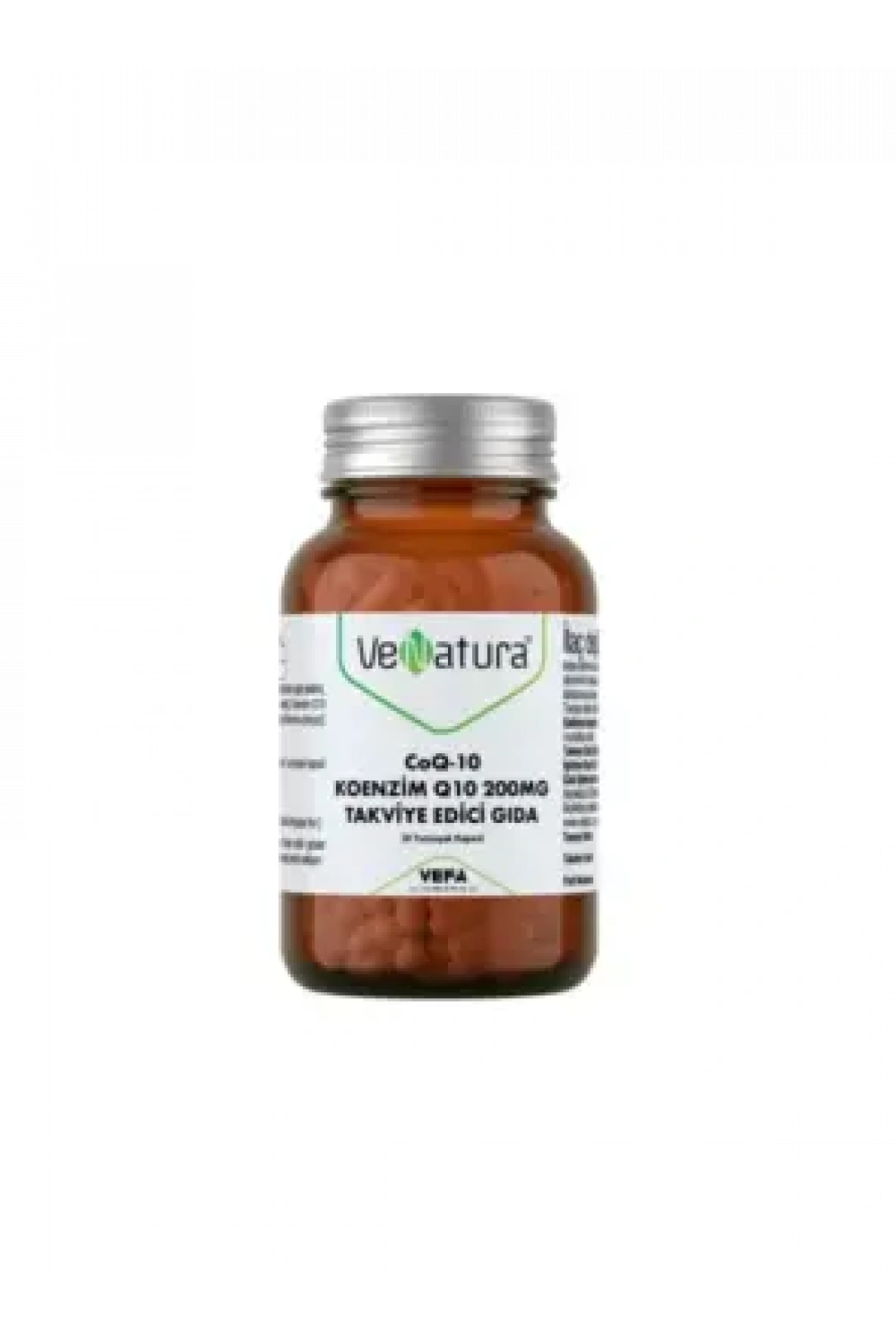 Venatura CoQ-10 Koenzim Q10 200 mg Takviye Edici Gıda 30 Kapsül
