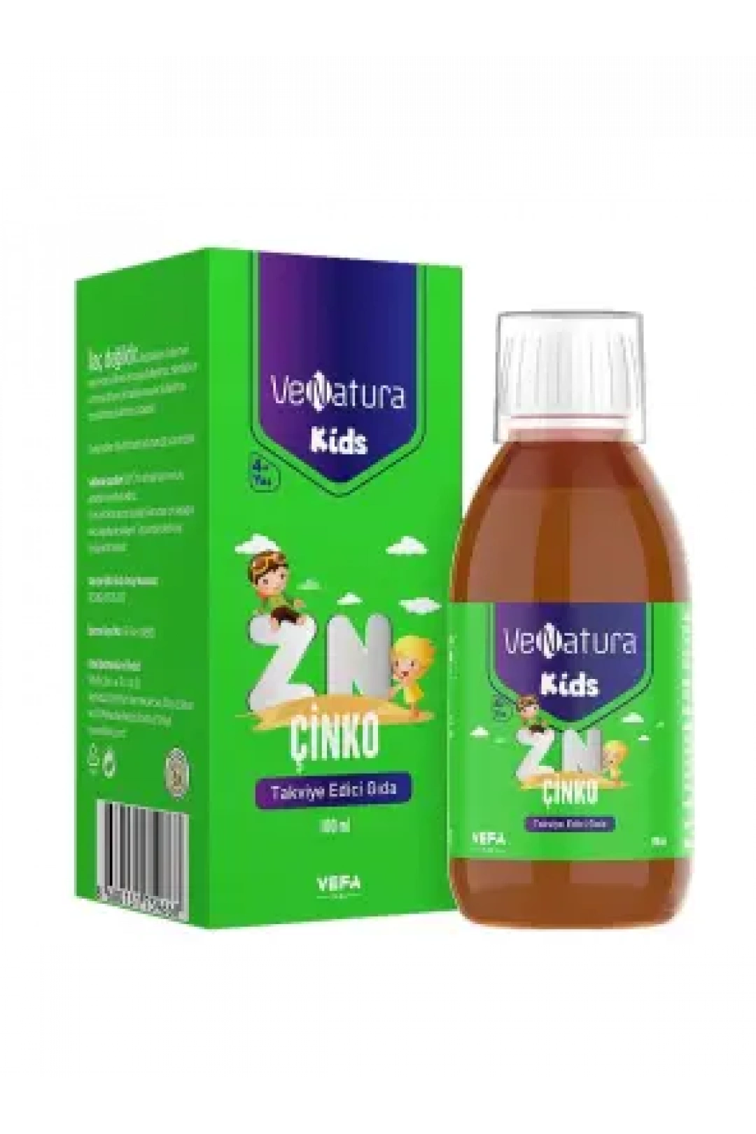 VeNatura Kids Çinko Takviye Edici Gıda 100 ml