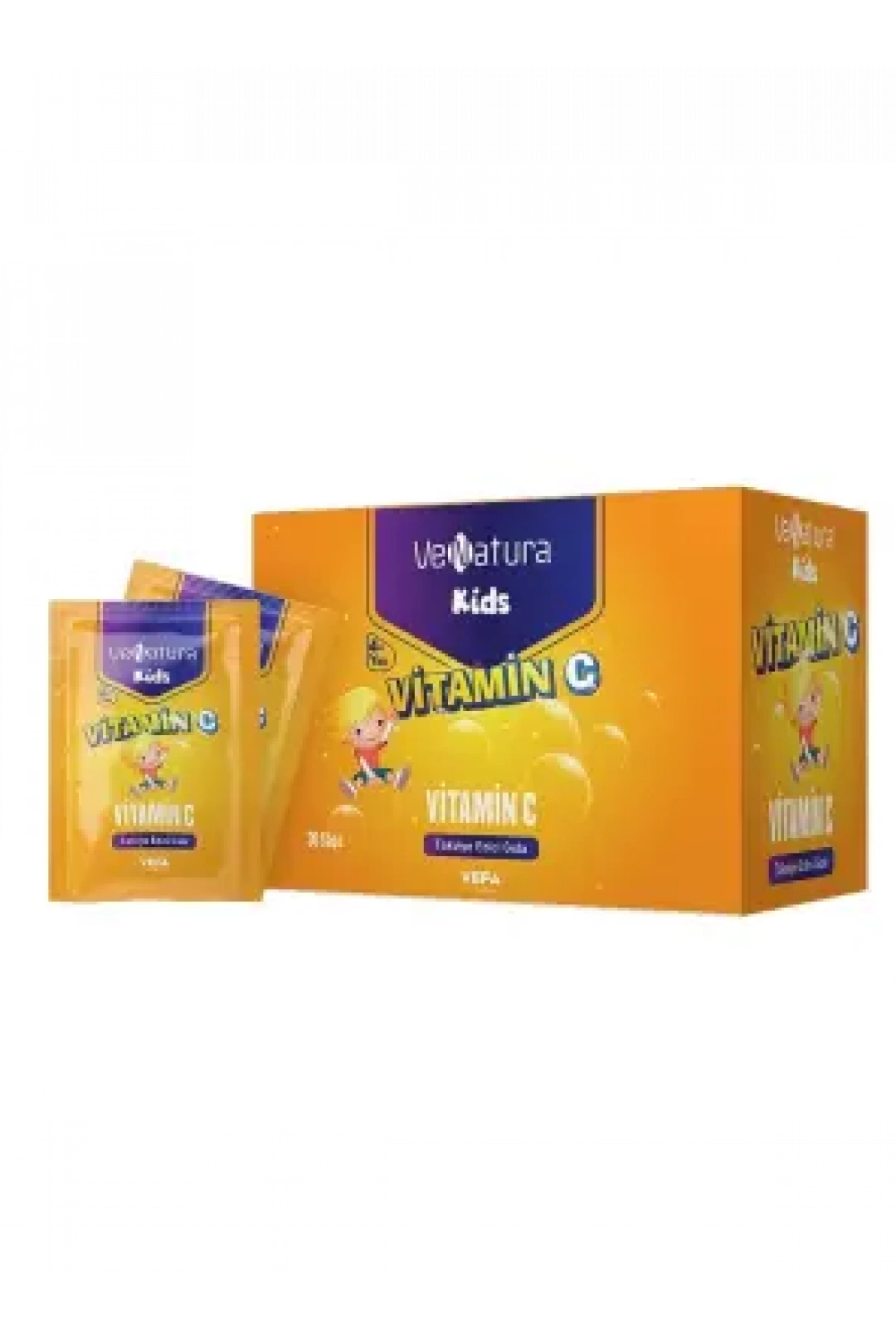 VeNatura Kids Vitamin C Takviye Edici Gıda 30 Saşe