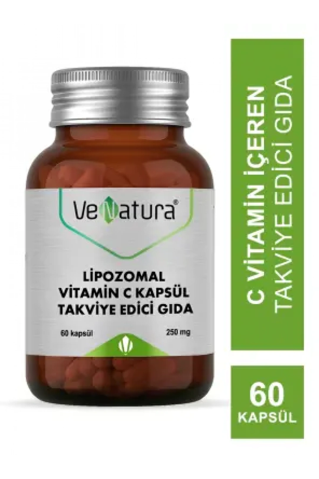 Venatura Lipozomal Vitamin C Takviye Edici Gıda 60 Kapsül