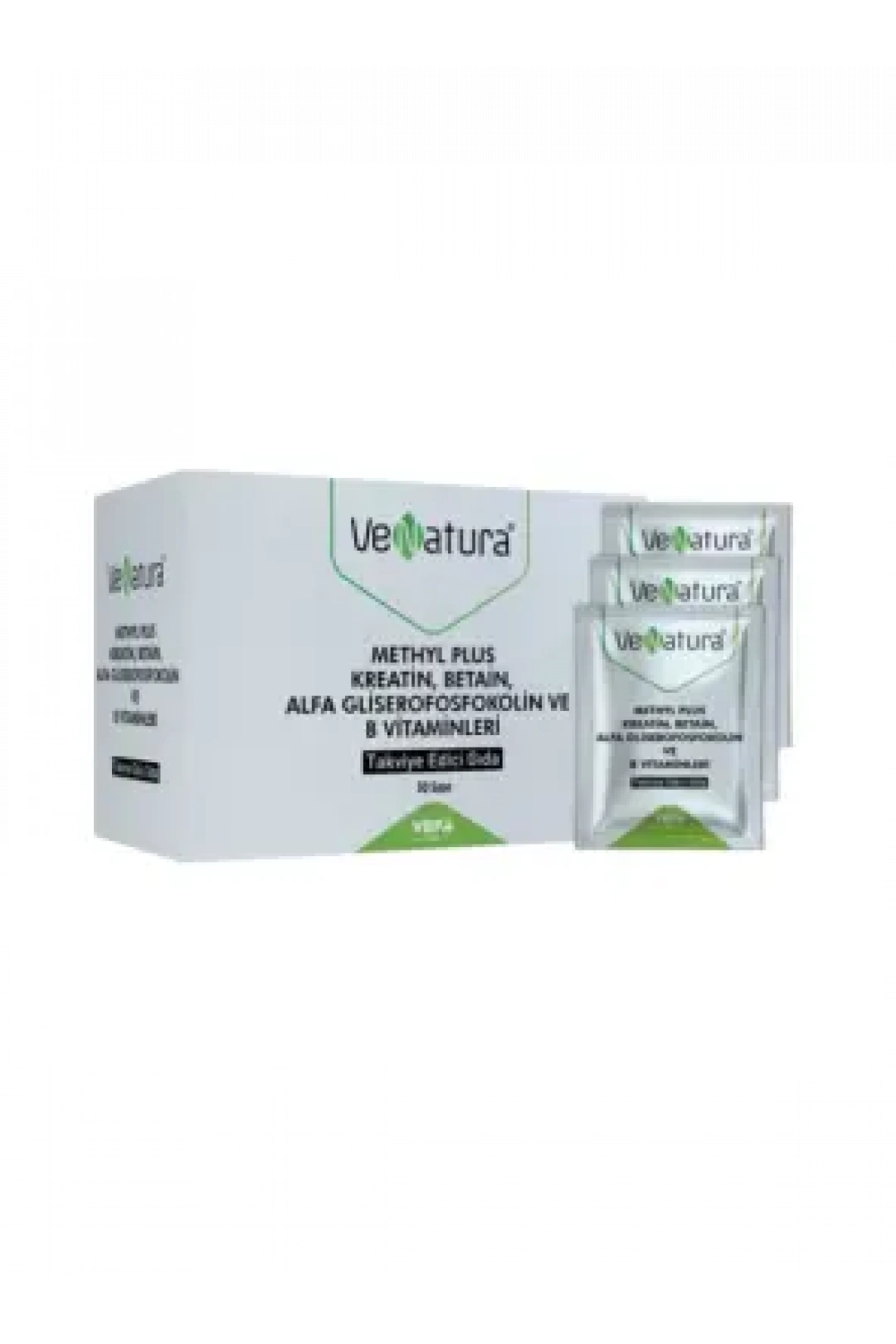 Venatura Methyl Plus Kreatin-Betain-Alfa Gliserofosfokolin ve B Vitaminleri 30 Saşe