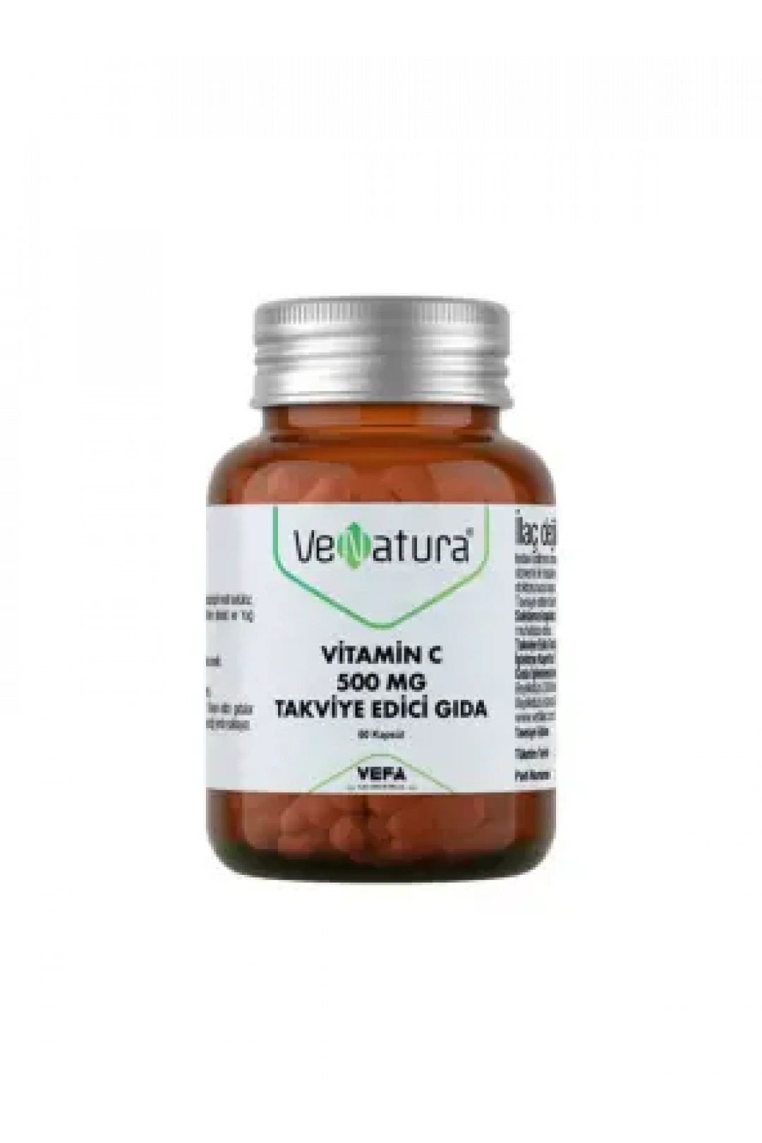 VeNatura Vitamin C 500 MG Takviye Edici Gıda 60 Kapsül