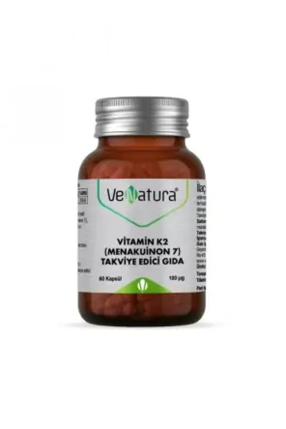 VeNatura Vitamin K2 -Menakuinon 7- Takviye Edici Gıda 60 Kapsül