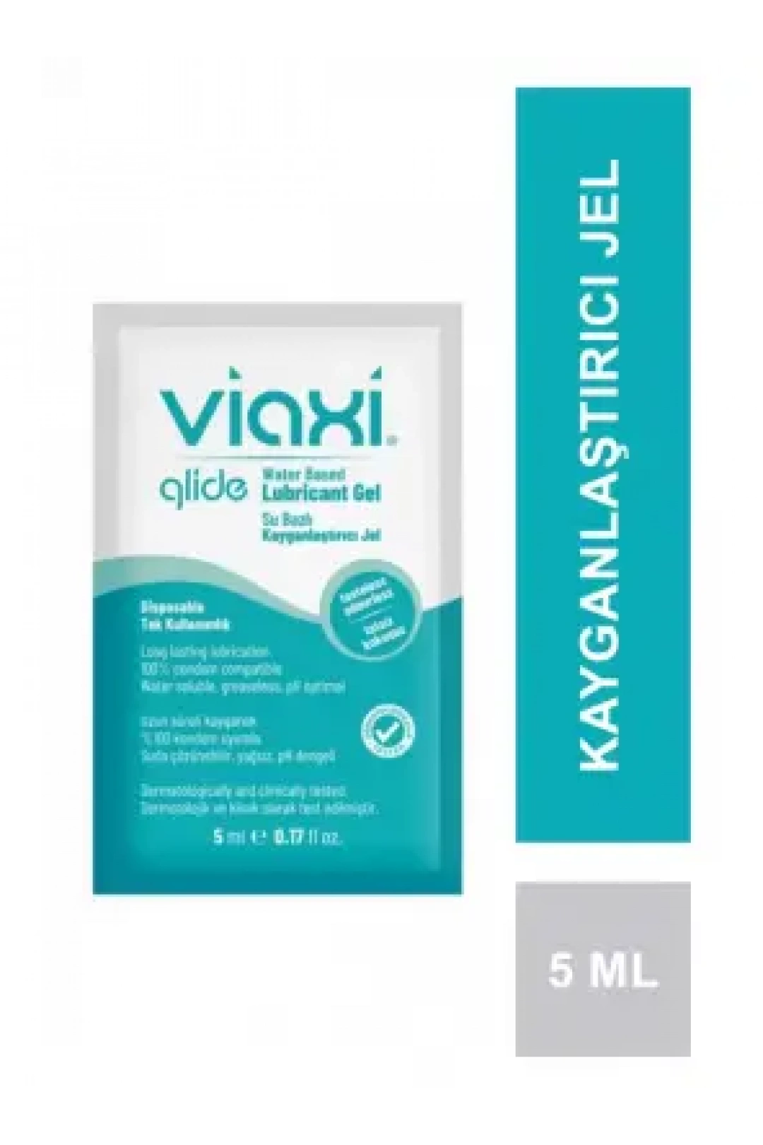 Viaxi Glide Kayganlaştırıcı Jel Sade 5 ml