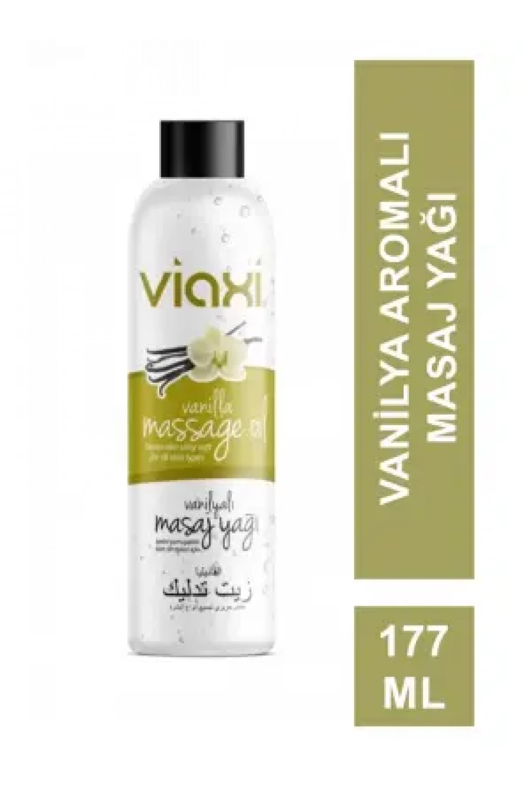 Viaxi Masaj Yağı Vanilya Aromalı 177 ml.