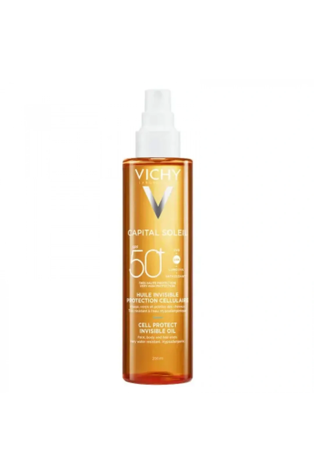 Vichy Capital Soleil Cell Protect Oil Spf 50 200 ml