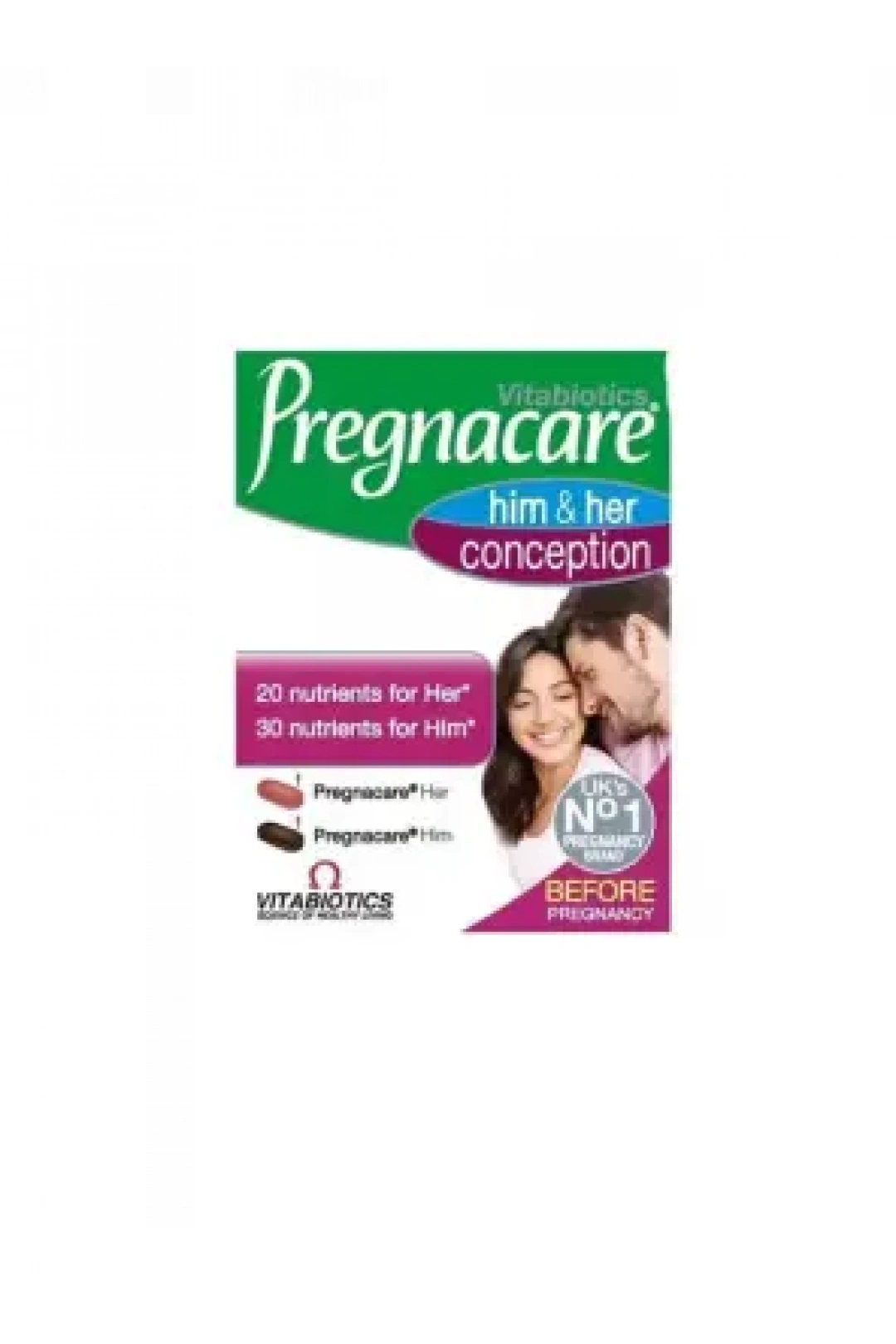 Vitabiotics Pregnacare Him & Her Conception 60 Tablet